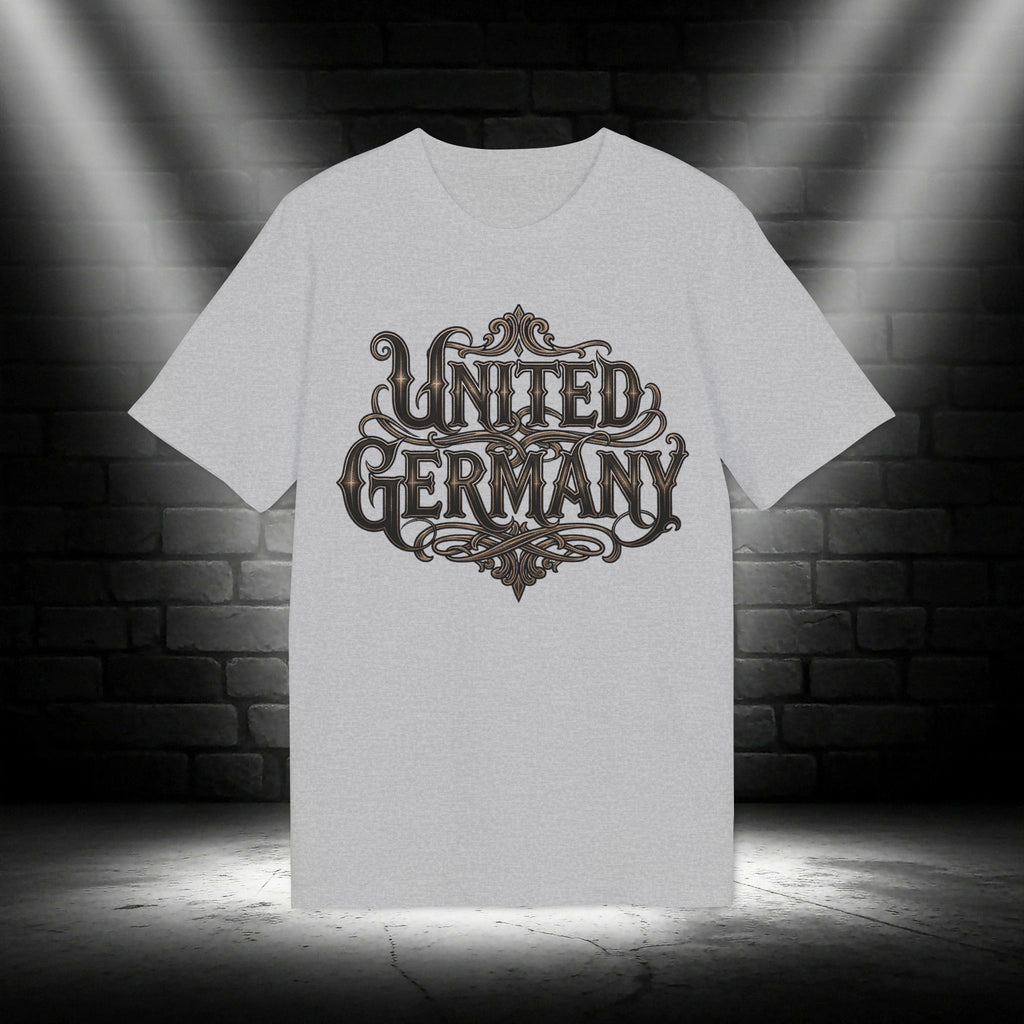 NATIONALSTOLZ ,,Ost - West Edition" — "United Germany"  Eagle Graphic ,Unisex T Shirt