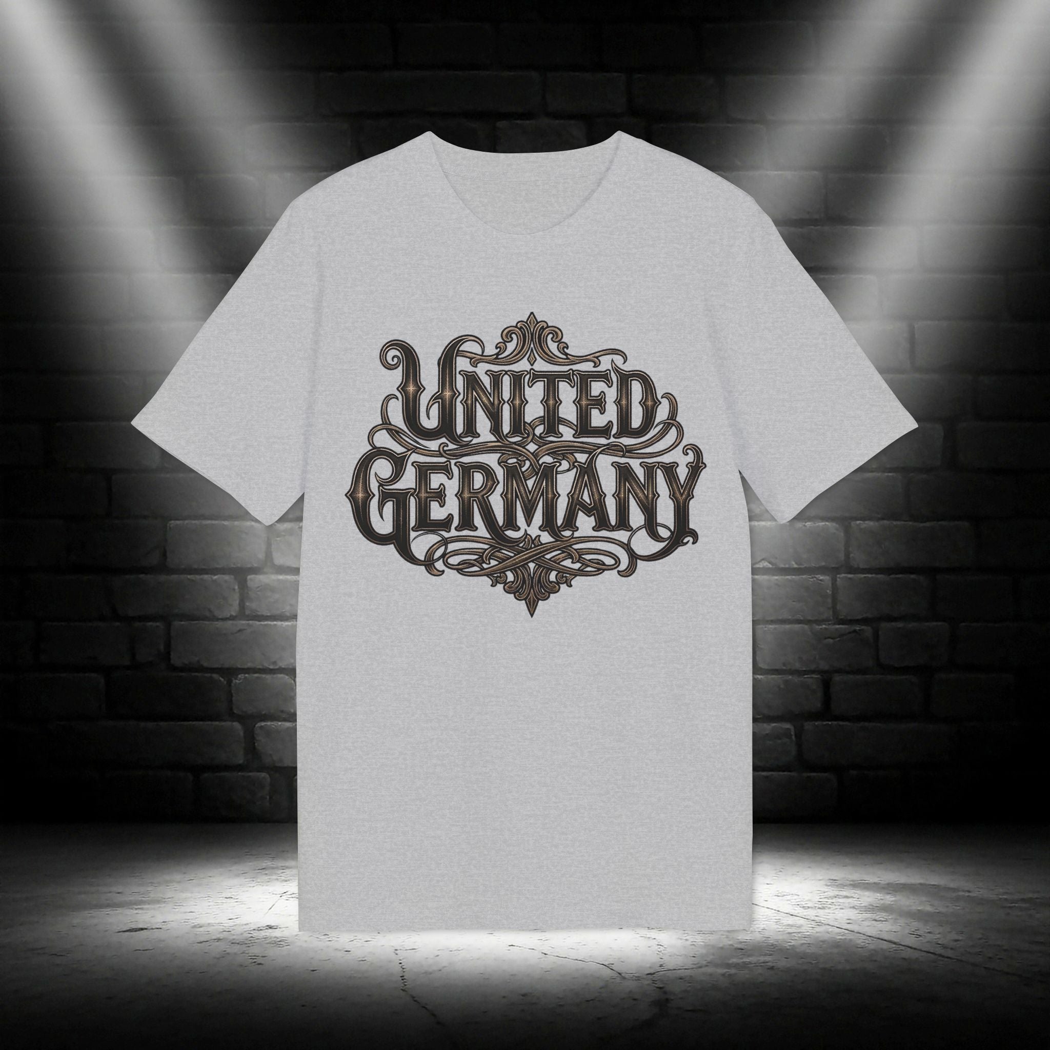 NATIONALSTOLZ ,,Ost - West Edition" — "United Germany"  Eagle Graphic ,Unisex T Shirt