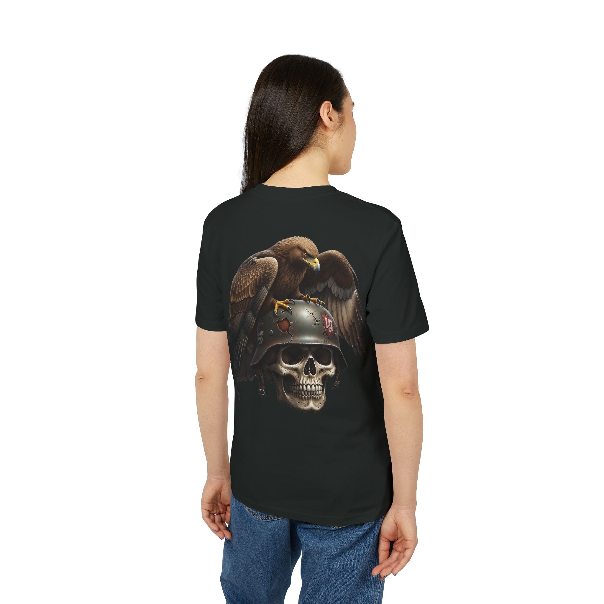 NATIONALSTOLZ Eagle & Skull  — Vintage Military Helmet Design