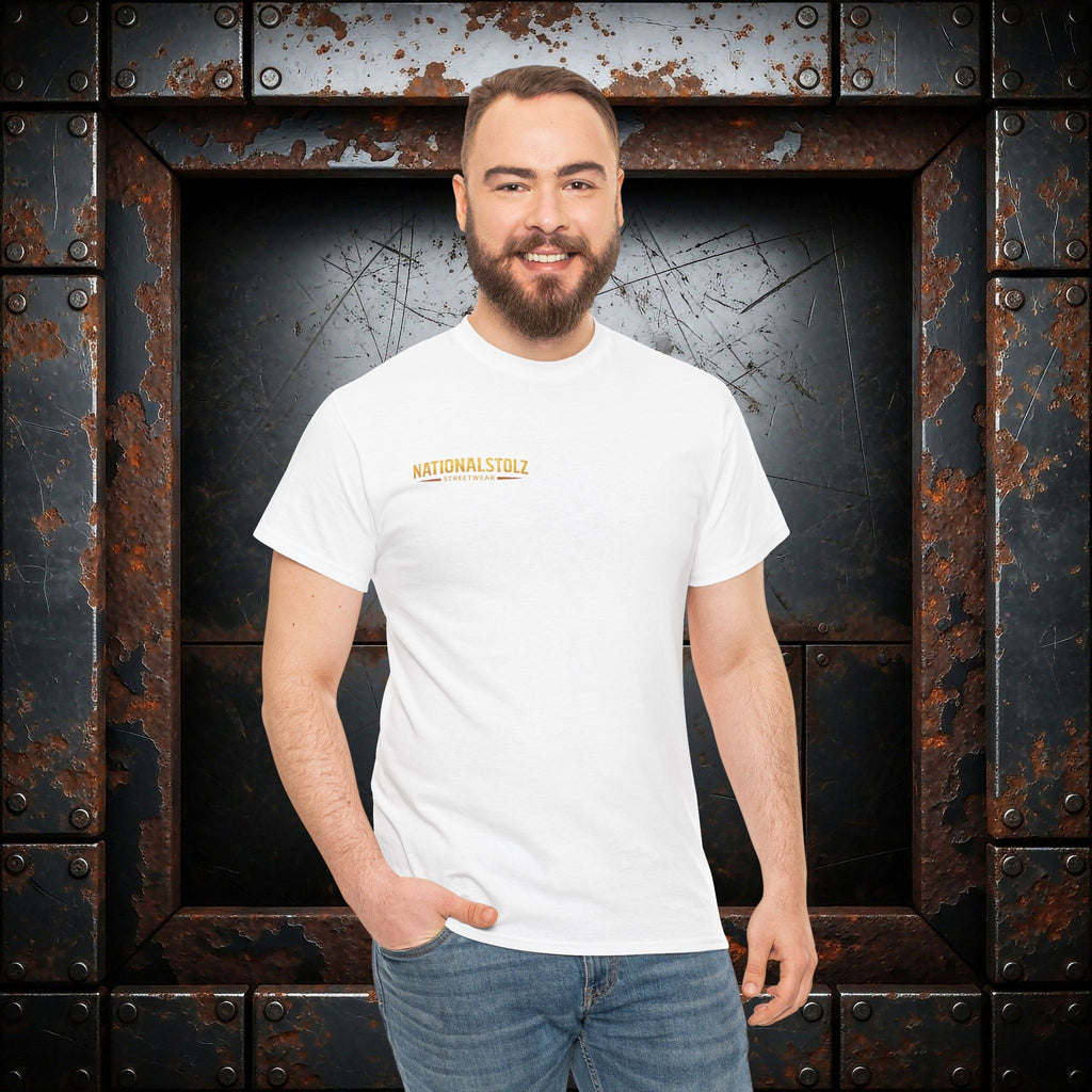 NATIONALSTOLZ T‑Shirt — " Land der Väter " Adler Deutschland