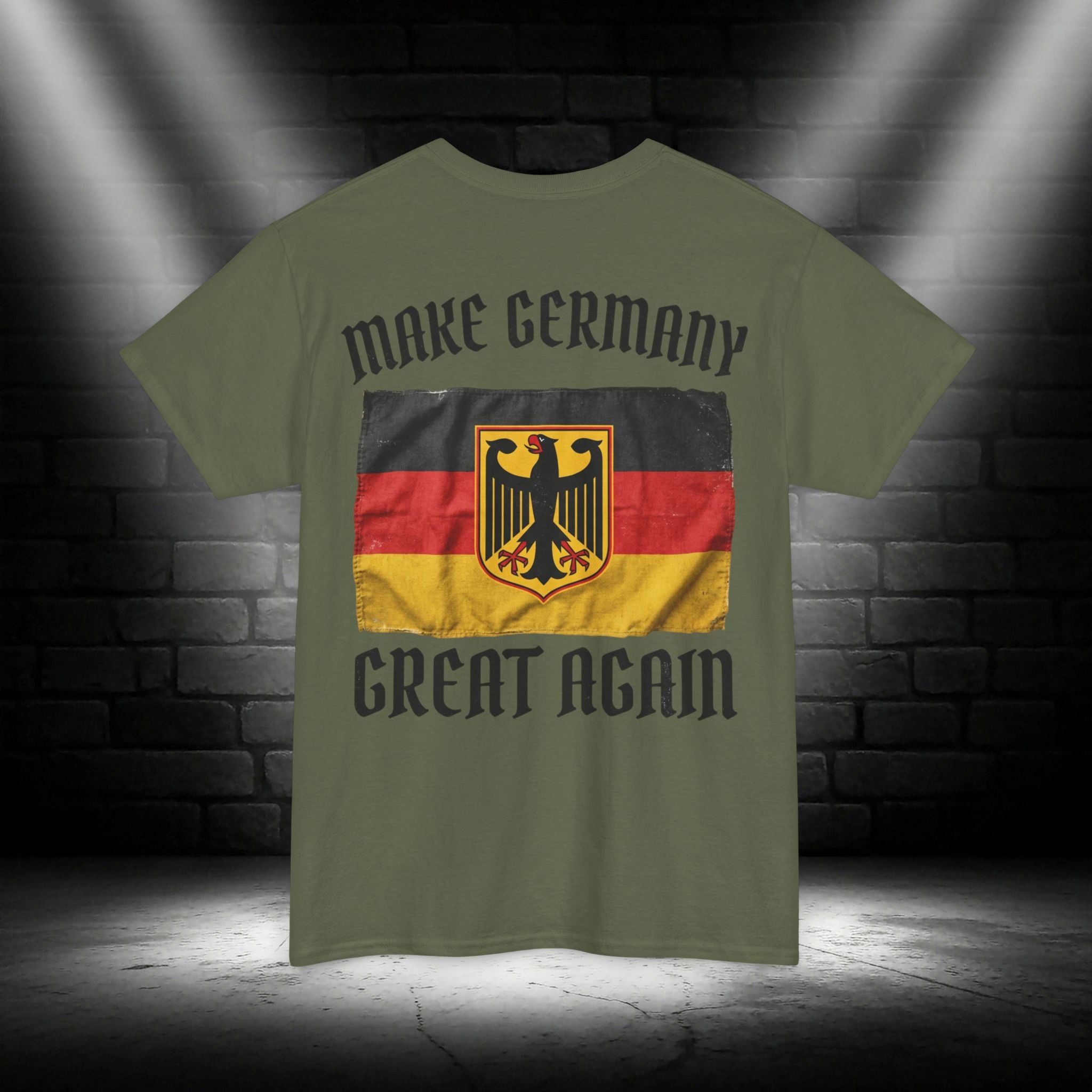 NATIONALSTOLZ T- Shirt Deutschland Flagge ,Make Germany Great Again"