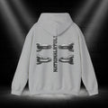 NATIONALSTOLZ Hoodie —Broken Chains "NATIONALSTOLZ" Back Print