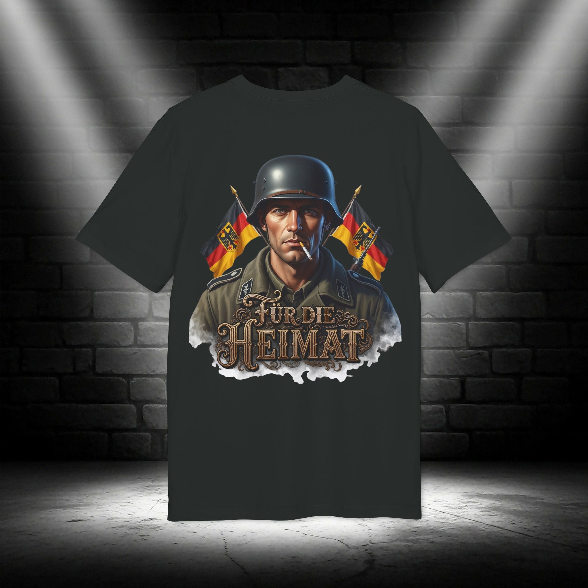 NATIONALSTOLZ WW2 T-Shirt Unisex - ,,Für die Heimat" Soldat