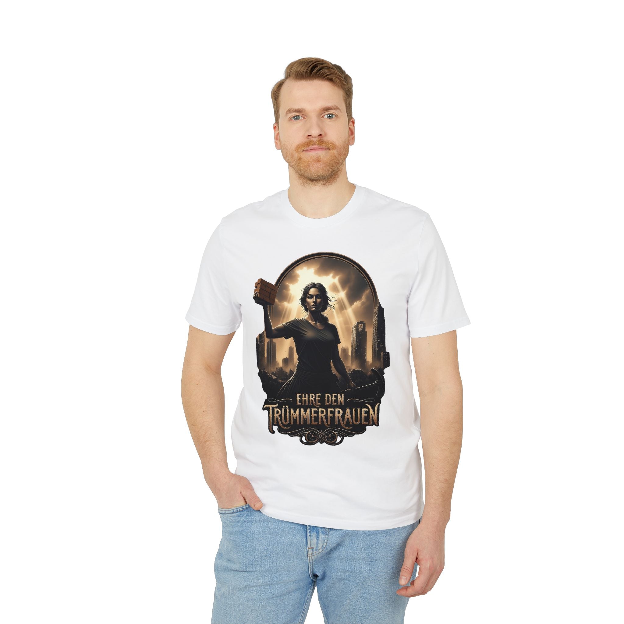 NATIONALSTOLZ T-Shirt — "Ehre den Trümmerfrauen" VintageWWII,,
