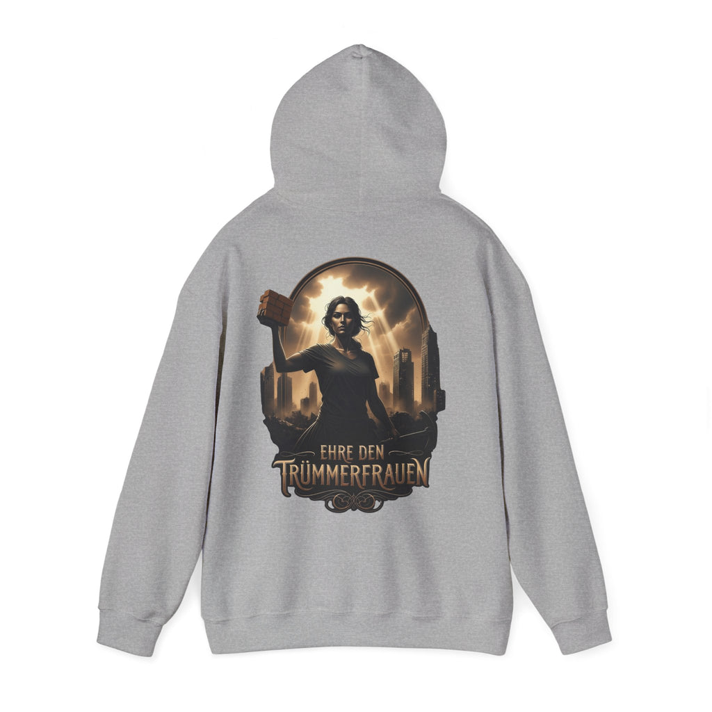 NATIONALSTOLZ Hoodie - "Ehre den Trümmerfrauen" Vintage WWII,,