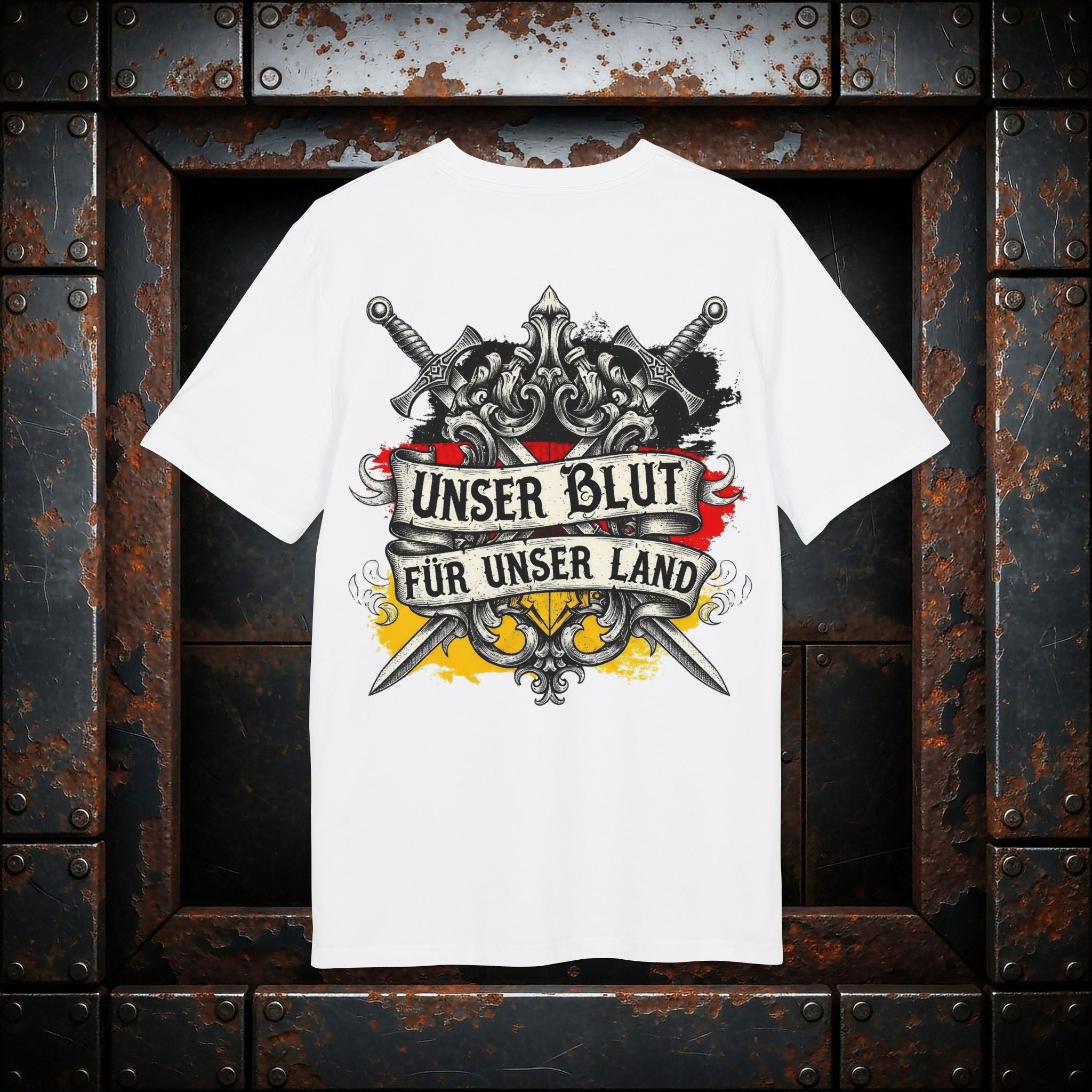 NATIONALSTOLZ T-Shirt ,,Unser Blut für unser Land"