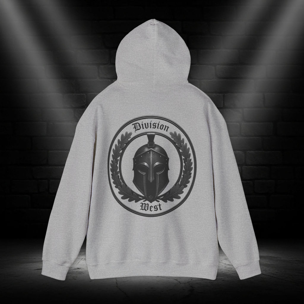 NATIONALSTOLZ STREETWEAR - Spartan Helmet 'Division West' Hoodie