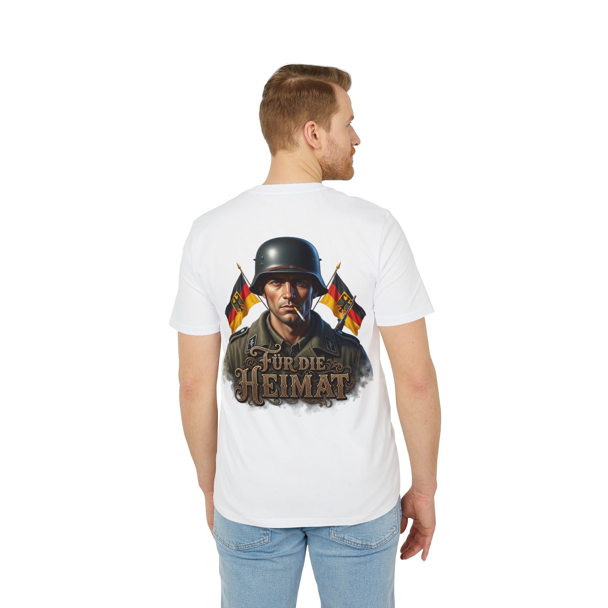 NATIONALSTOLZ WW2 T-Shirt Unisex - ,,Für die Heimat" Soldat