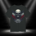 Skull Flag T-Shirt — "Meine Heimat, Mein Weg" Graphic Tee