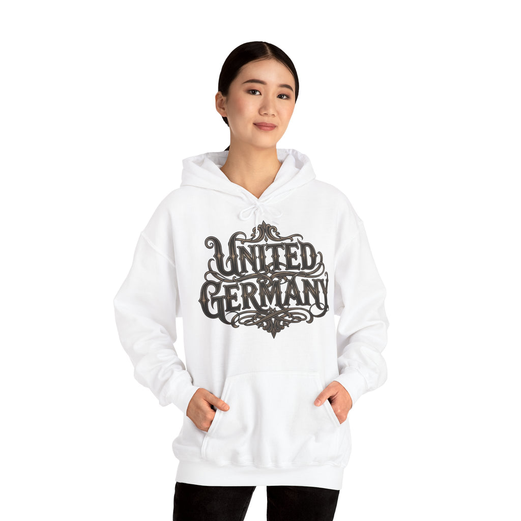 NATIONALSTOLZ ,,United Germany" Hoodie —  Flag Pittbull,, Ost Loyal bis zum Tod"