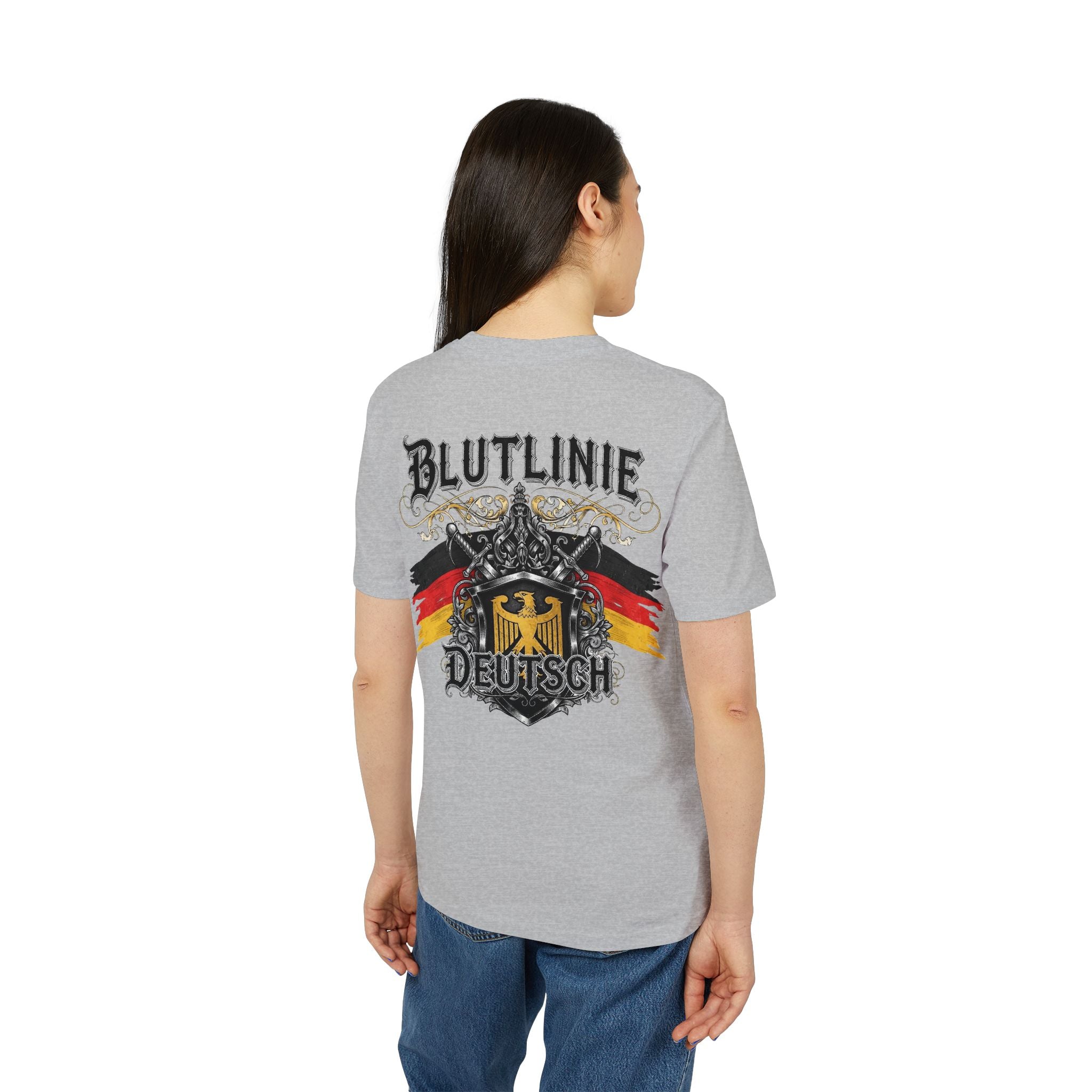 NATIONALSTOLZ T-Shirt ,,Blutlinie Deutsch"