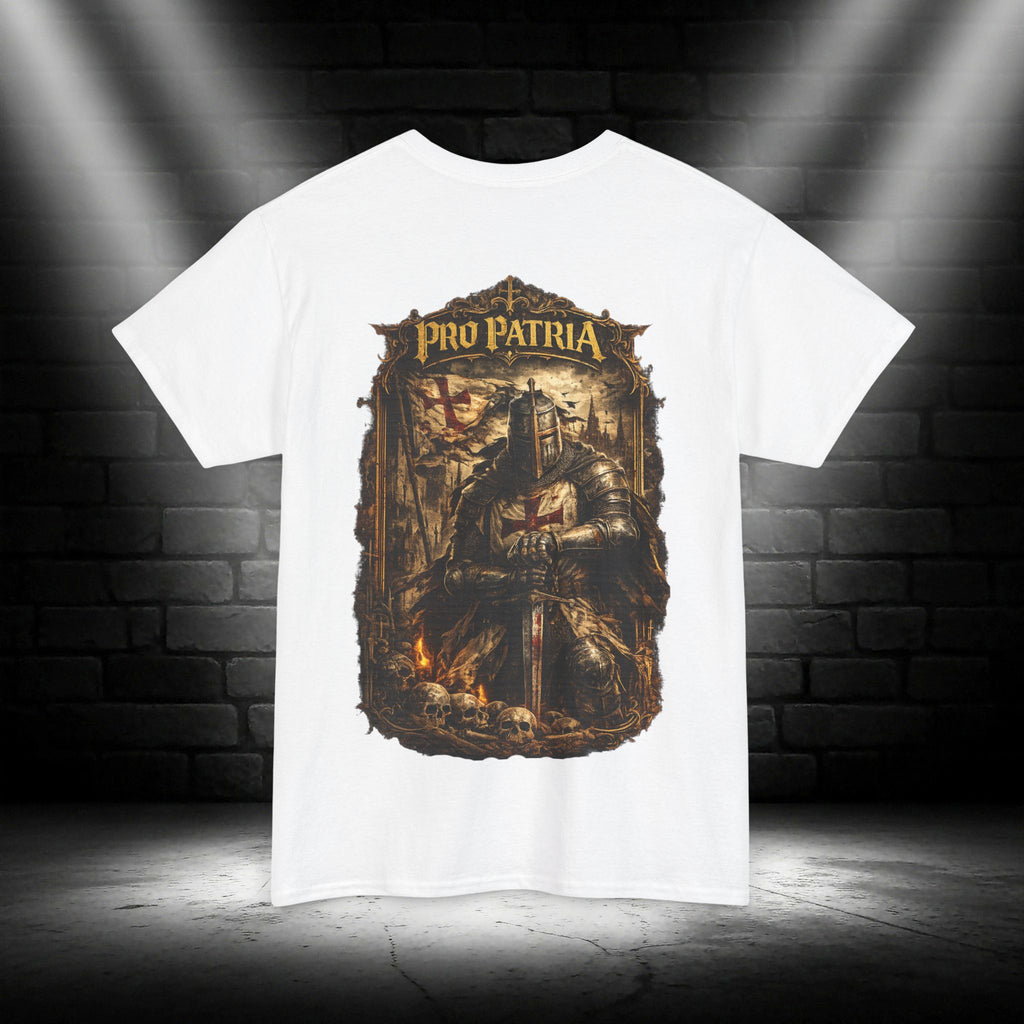 NATIONALSTOLZ  T - Shirt  ,,Pro Patria" Kreuzritter