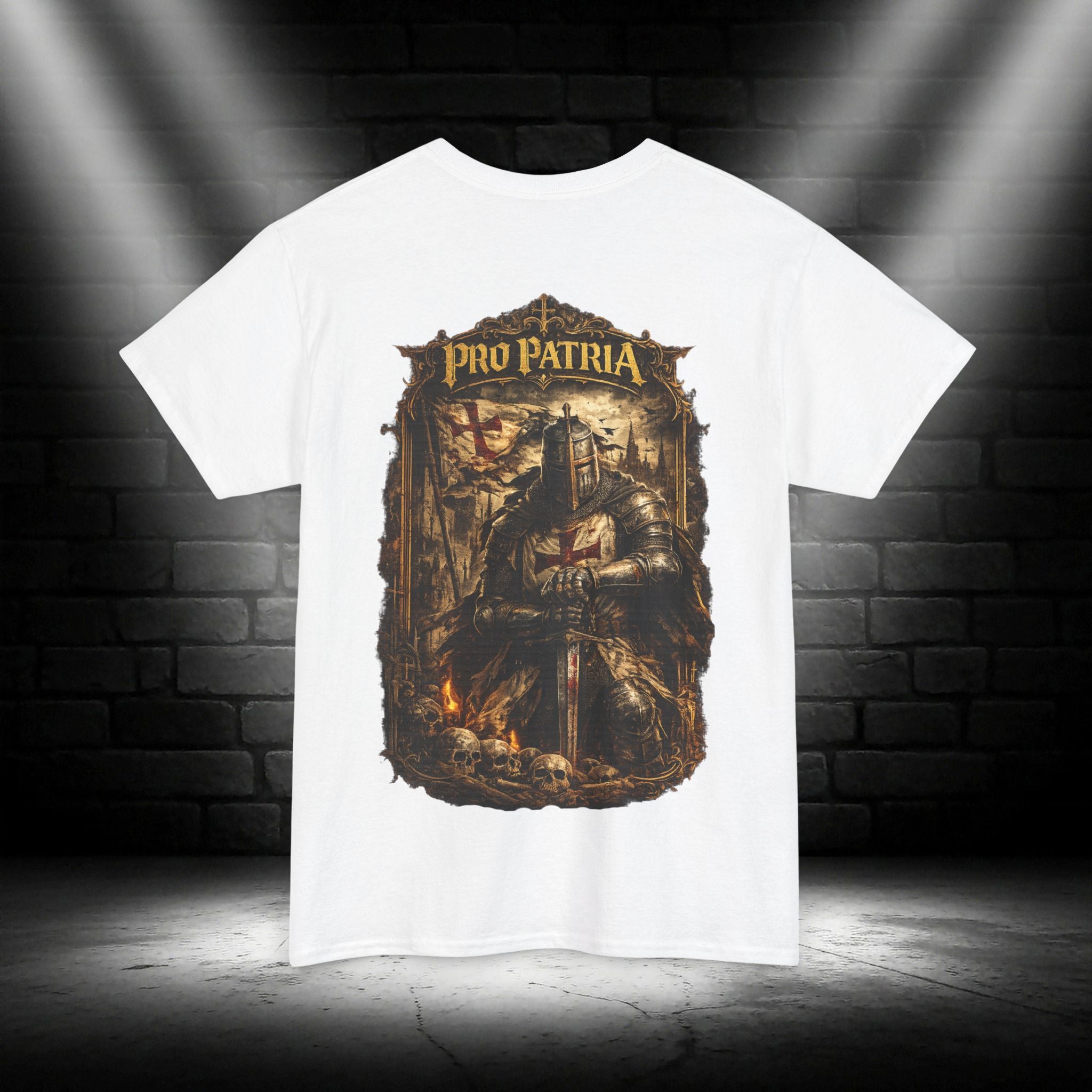 NATIONALSTOLZ  T - Shirt  ,,Pro Patria" Kreuzritter
