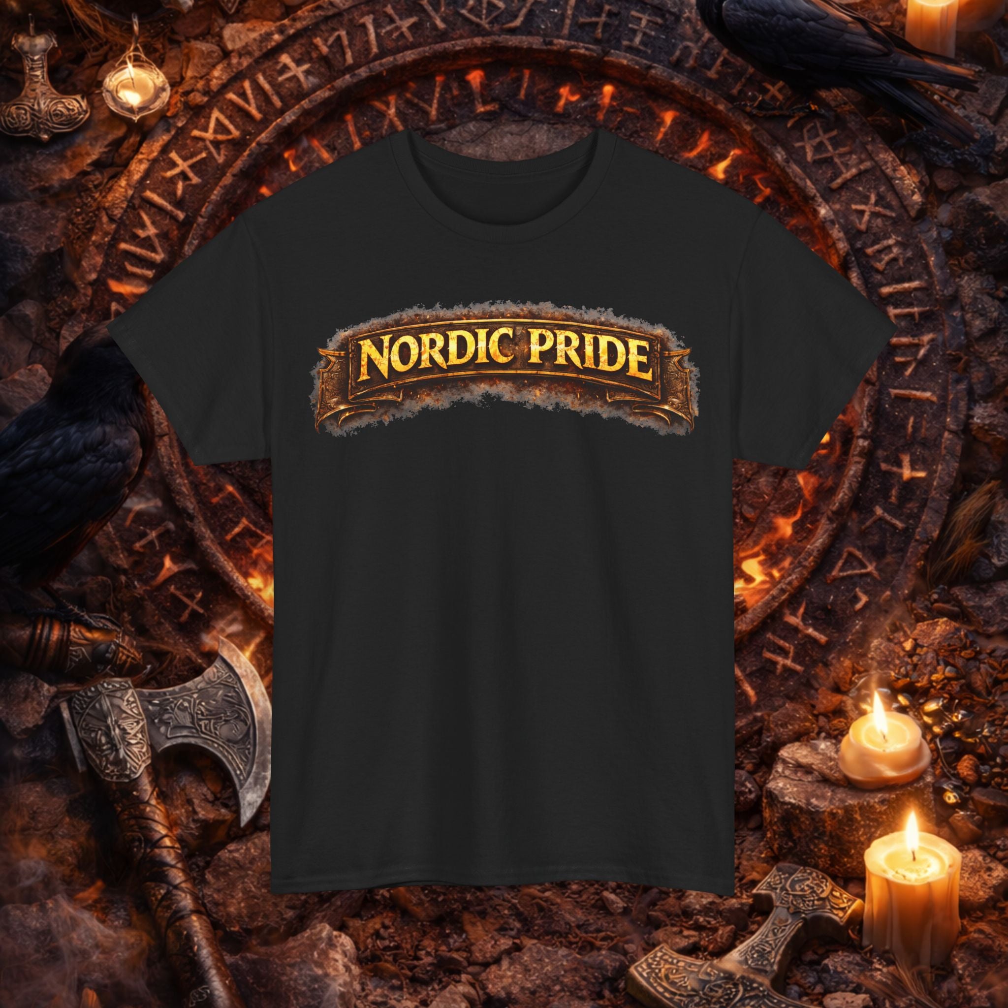 Nordic Pride T-Shirt — ,, Viking Vegvisir "