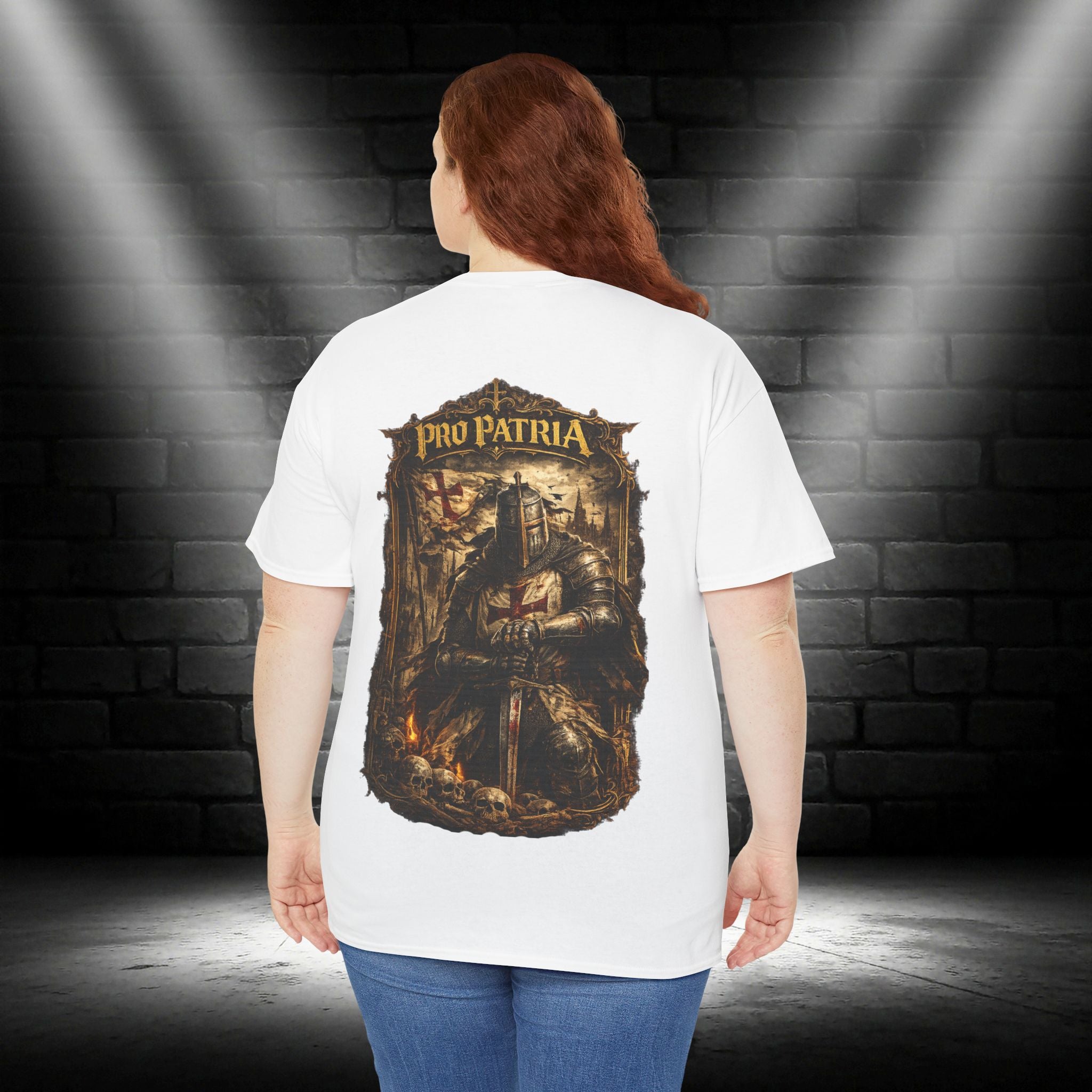 NATIONALSTOLZ  T - Shirt  ,,Pro Patria" Kreuzritter