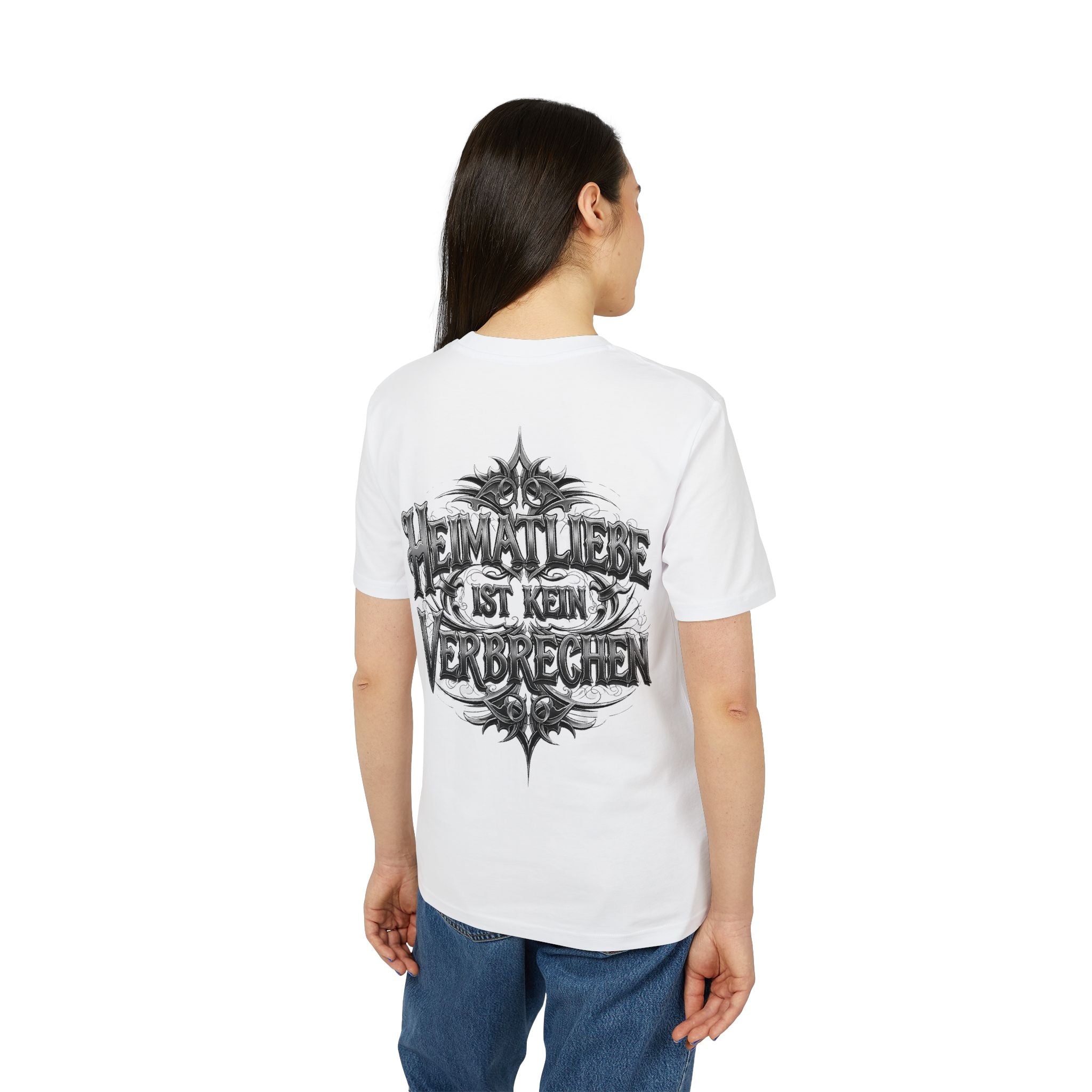NATIONALSTOLZ Streetwear T Shirt Unisex -  'Heimatliebe ist kein Verbrechen'