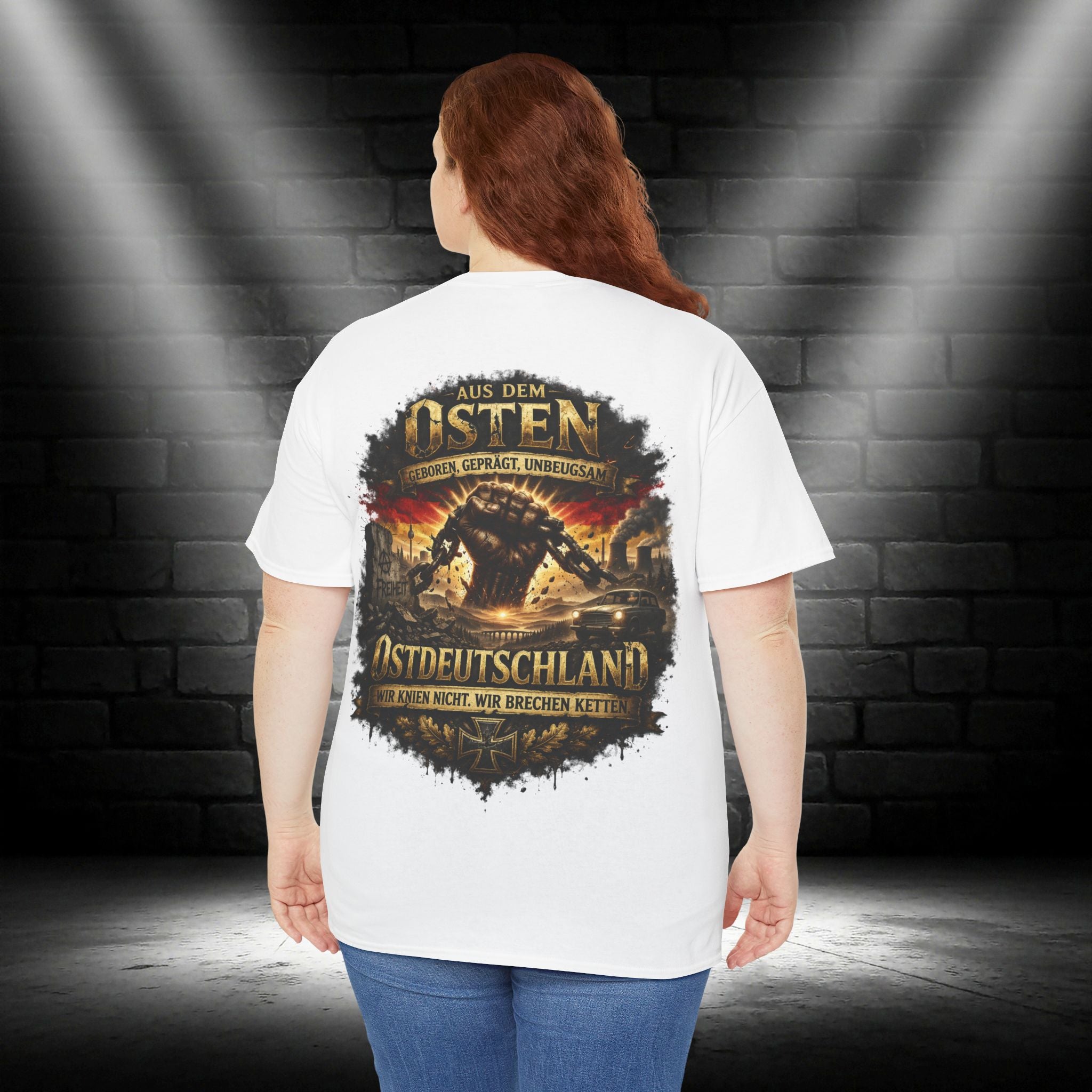 NATIONALSTOLZ T - Shirt ,,Aus dem Osten"