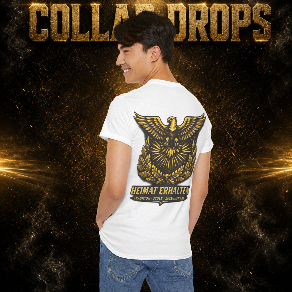 NATIONALSTOLZ & HEIMAT ERHALTEN COLLAB T-Shirt - ,,Tradition-Stolz-Zusammenhalt"