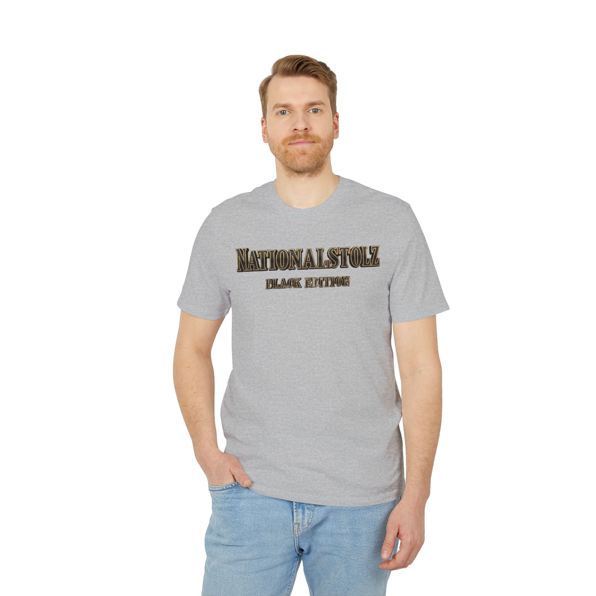Nationalstolz ,, Black Edition" Eagle Graphic T-Shirt (United We Stand)
