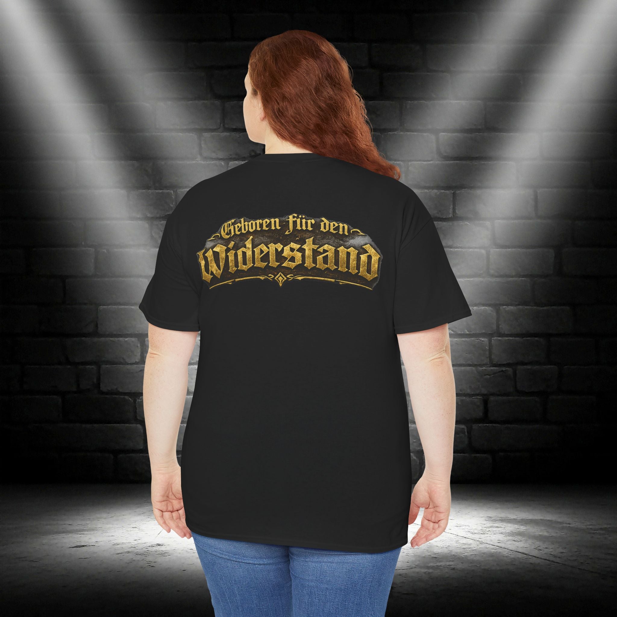 NATIONALSTOLZ T-Shirt ,,Geboren für den Widerstand" Patriot