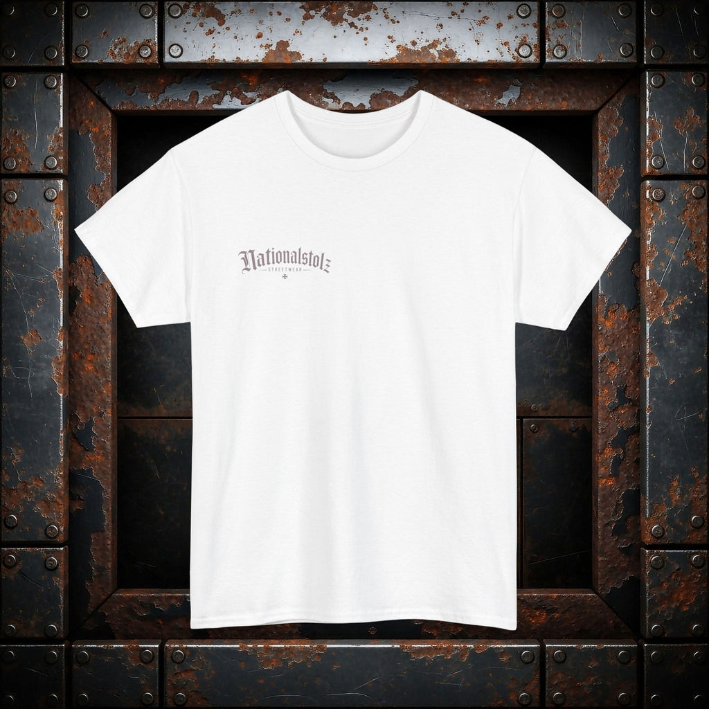 NATIONALSTOLZ T-Shirt — "Wer Wind Sät, Wird Sturm Ernten" Patriot