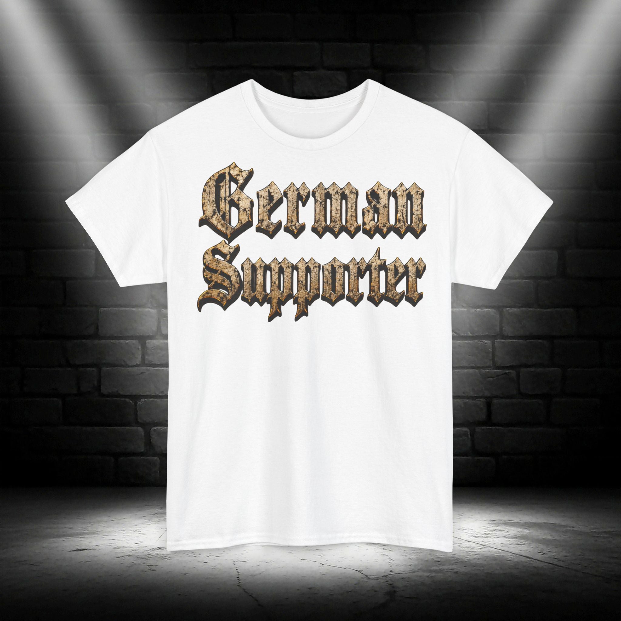 NATIONALSTOLZ T- Shirt - ,,German Supporter " Schädel Deutschland