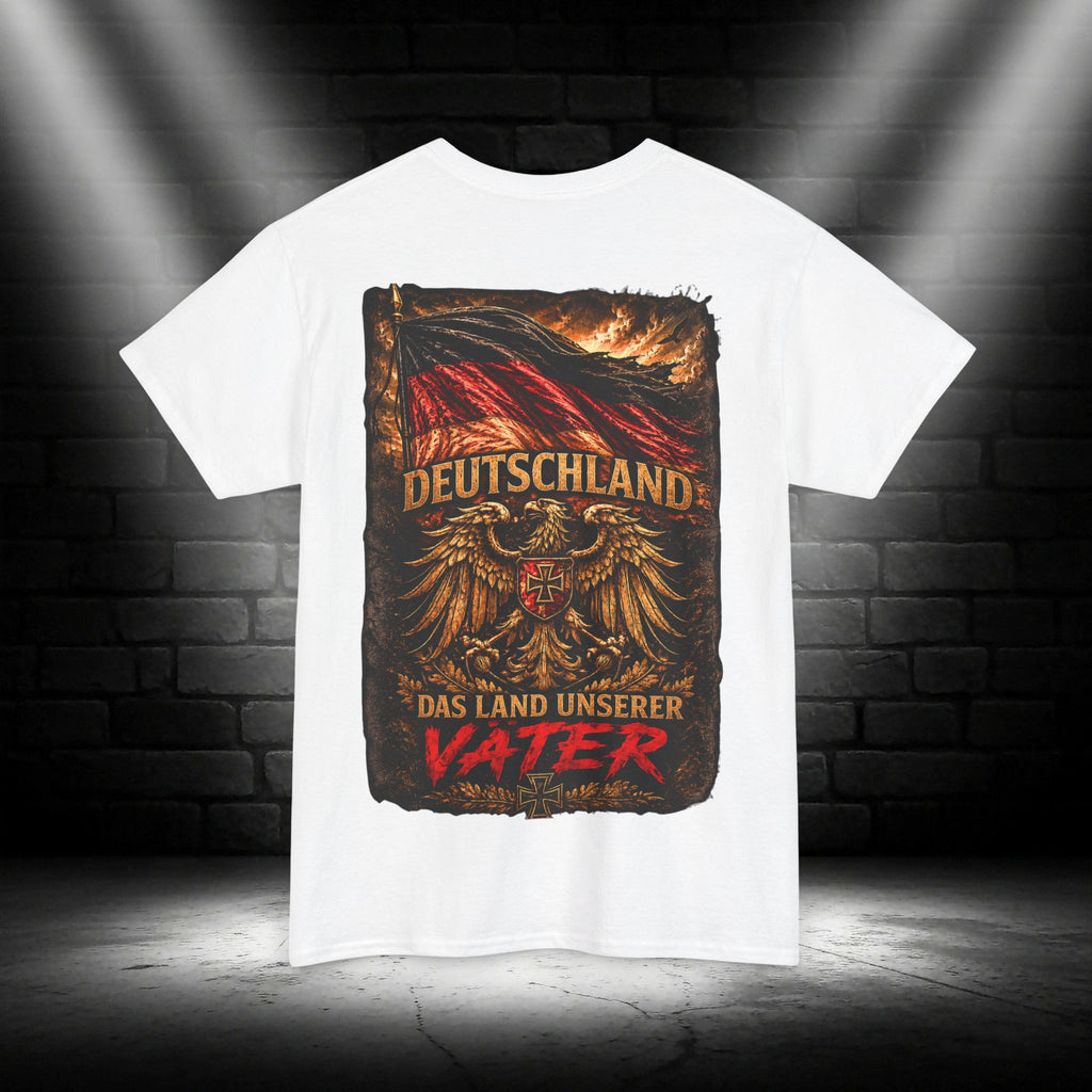 NATIONALSTOLZ T‑Shirt —  Deutschland -  "Das Land Unserer Vater,,