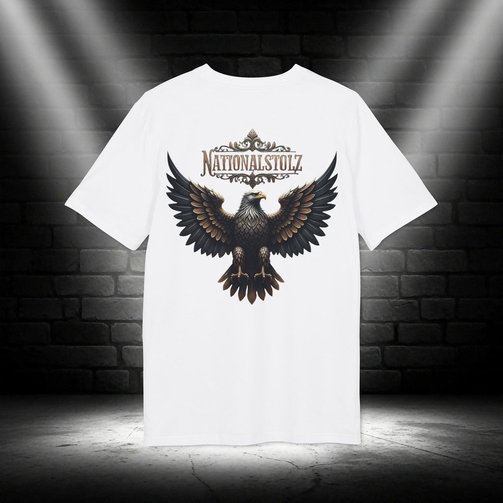 NATIONALSTOLZ ,,Ost - West Edition" — "United Germany"  Eagle Graphic ,Unisex T Shirt