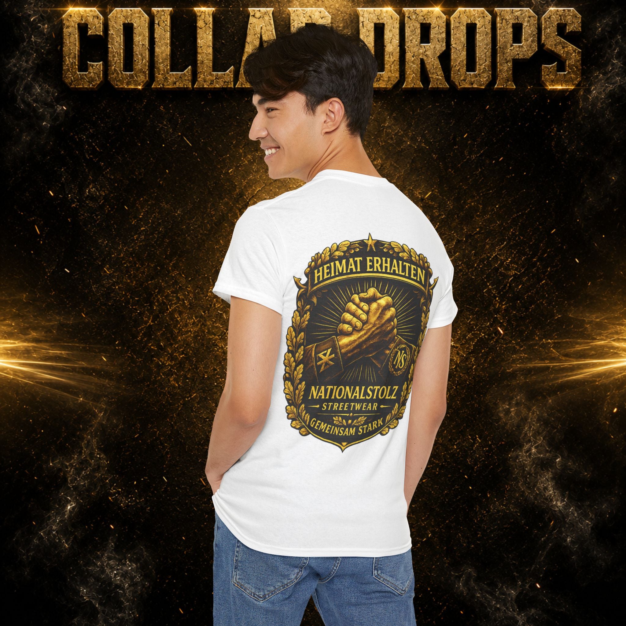 NATIONALSTOLZ & HEIMAT ERHALTEN COLLAB T- Shirt - ,,Gemeinsam Stark"