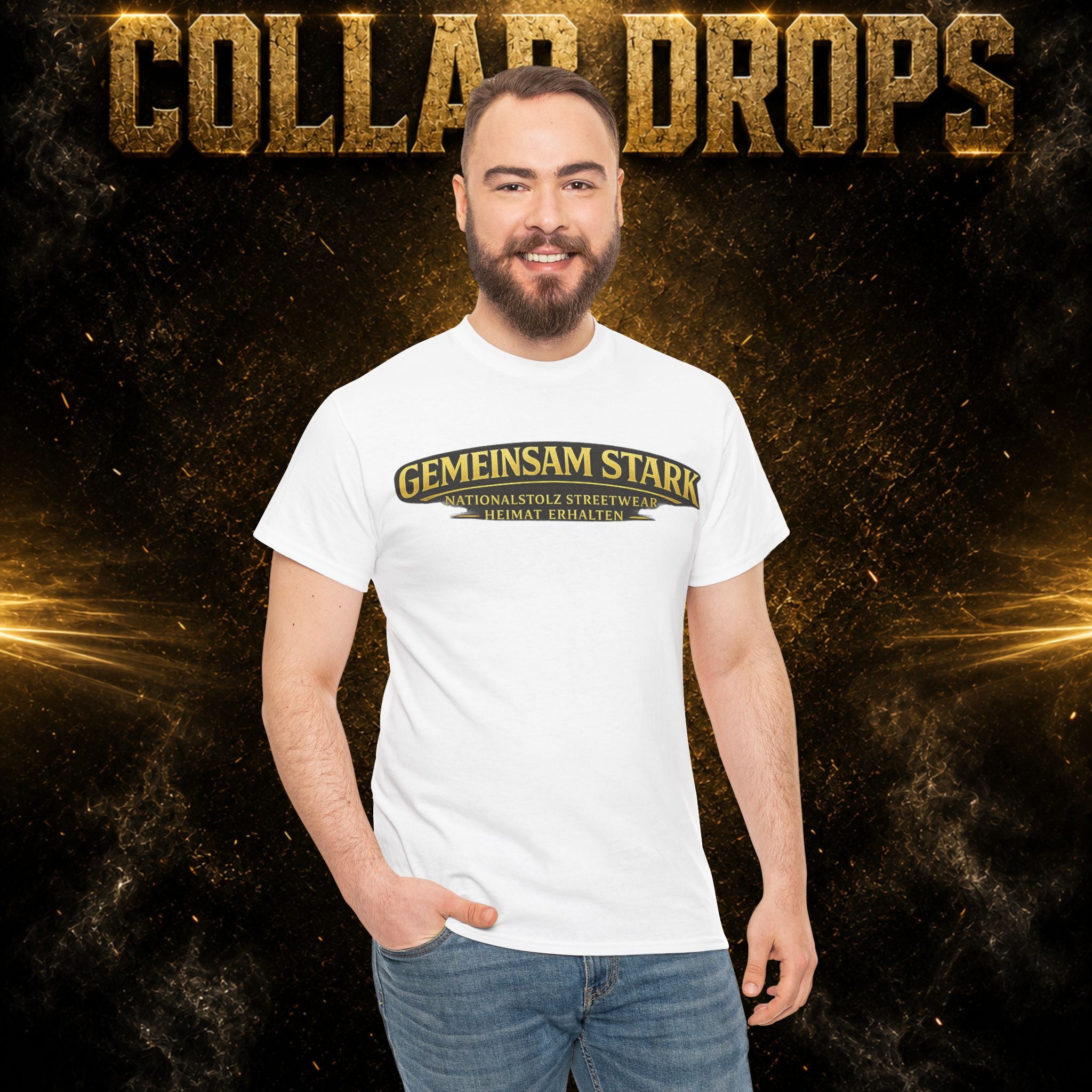 NATIONALSTOLZ & HEIMAT ERHALTEN COLLAB T - Shirt - ,,Gemeinsam Stark"