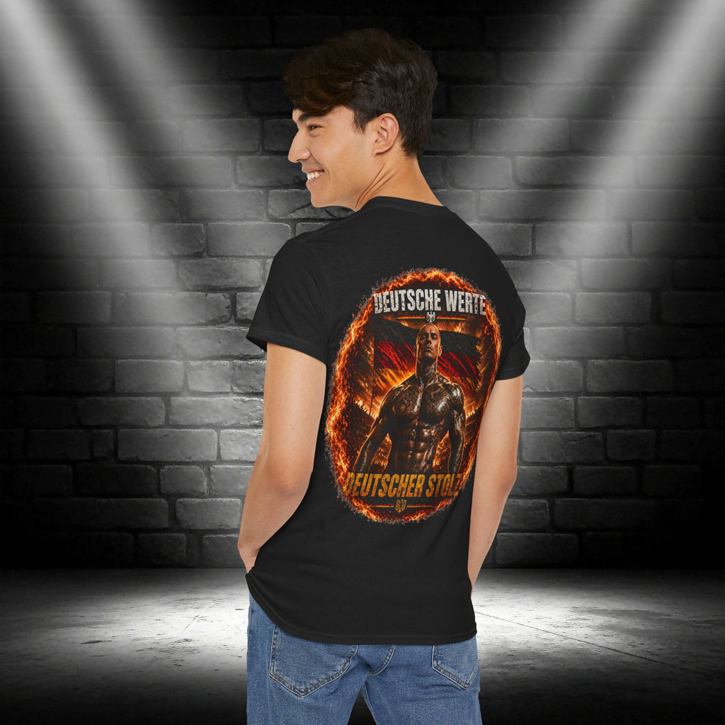 NATIONALSTOLZ T Shirt -  "Deutsche Werte, Deutscher Stolz"
