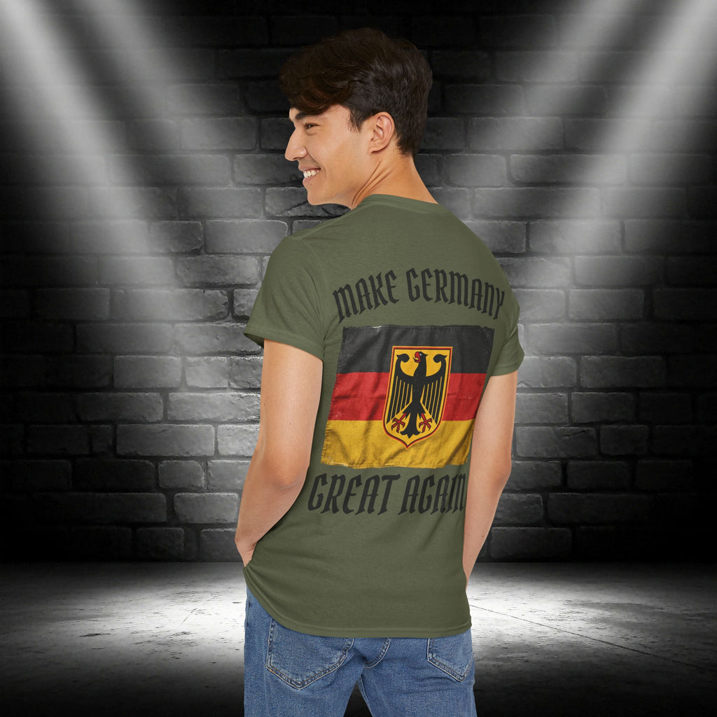 NATIONALSTOLZ T- Shirt Deutschland Flagge ,Make Germany Great Again"