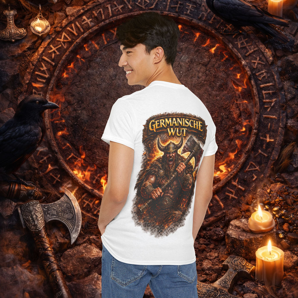 NORDIC PRIDE  T‑Shirt - "Germanische Wut" Warrior