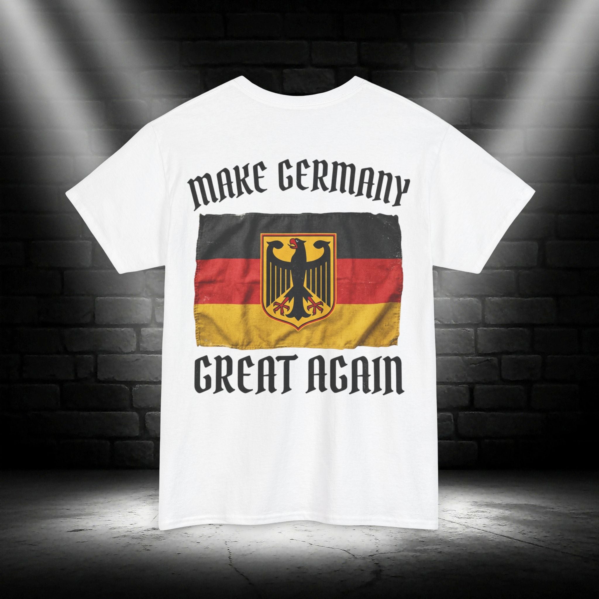 NATIONALSTOLZ T- Shirt Deutschland Flagge ,Make Germany Great Again"