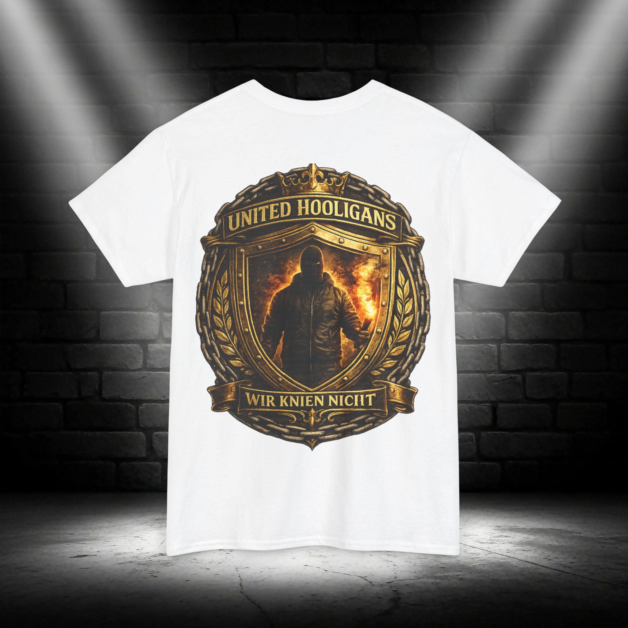 NATIONALSTOLZ  T-Shirt — "Wir Knien Nicht" United Hooligans