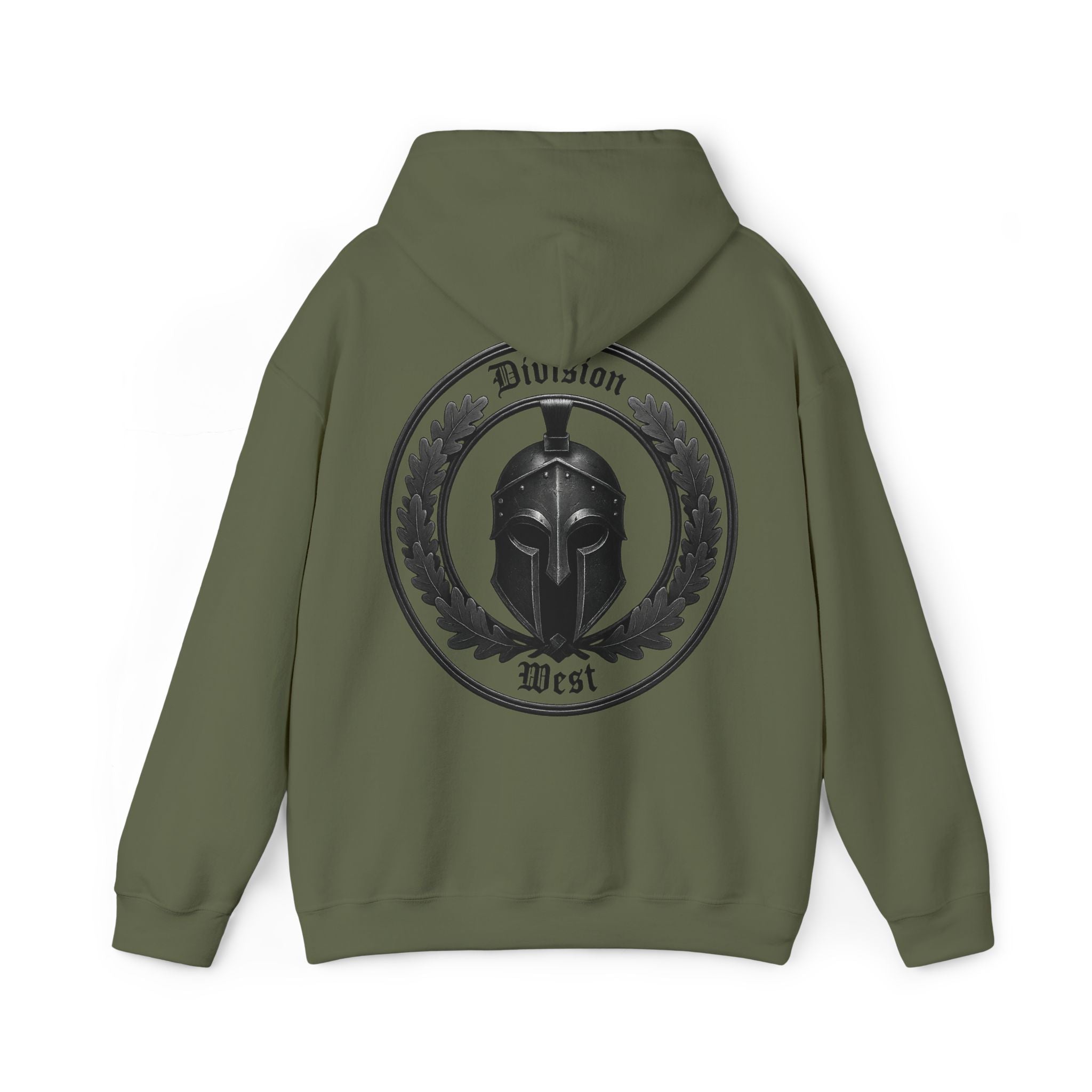NATIONALSTOLZ STREETWEAR - Spartan Helmet 'Division West' Hoodie
