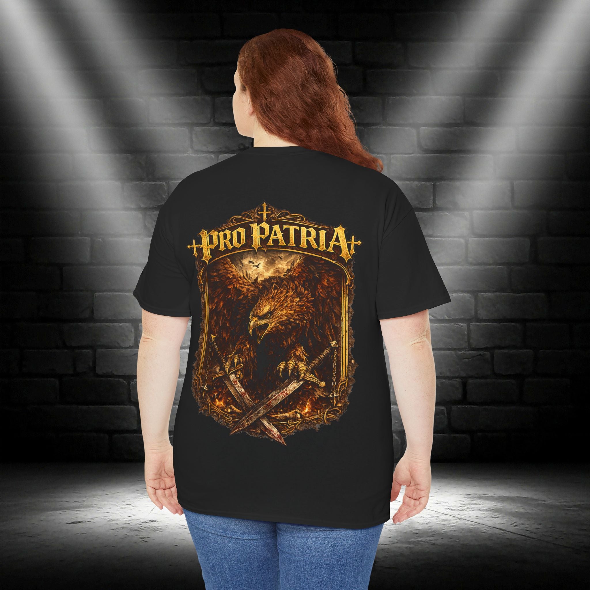 NATIONALSTOLZ  T - Shirt ,,Pro Patria" Adler