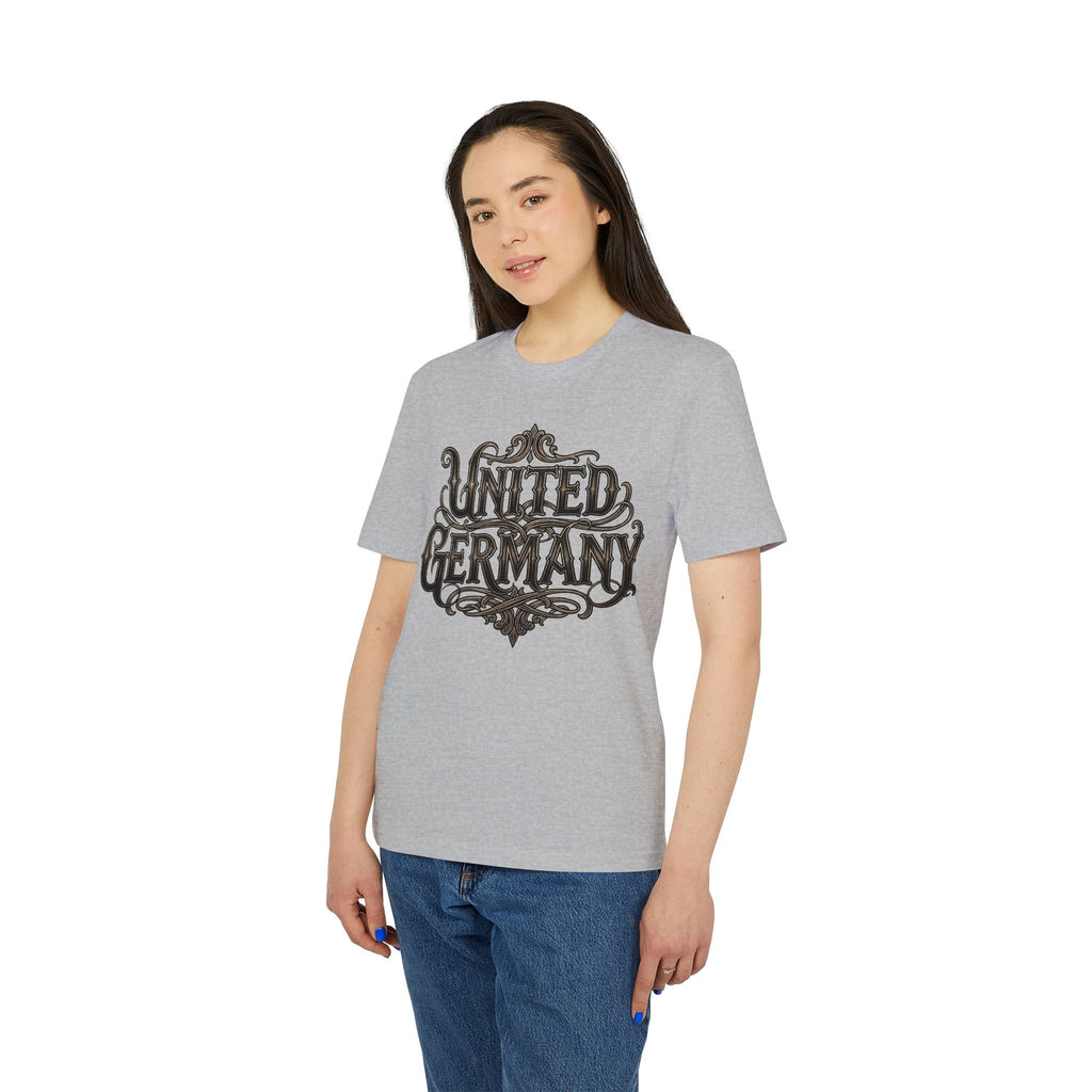 NATIONALSTOLZ ,,Ost - West Edition" — "United Germany"  Eagle Graphic ,Unisex T Shirt