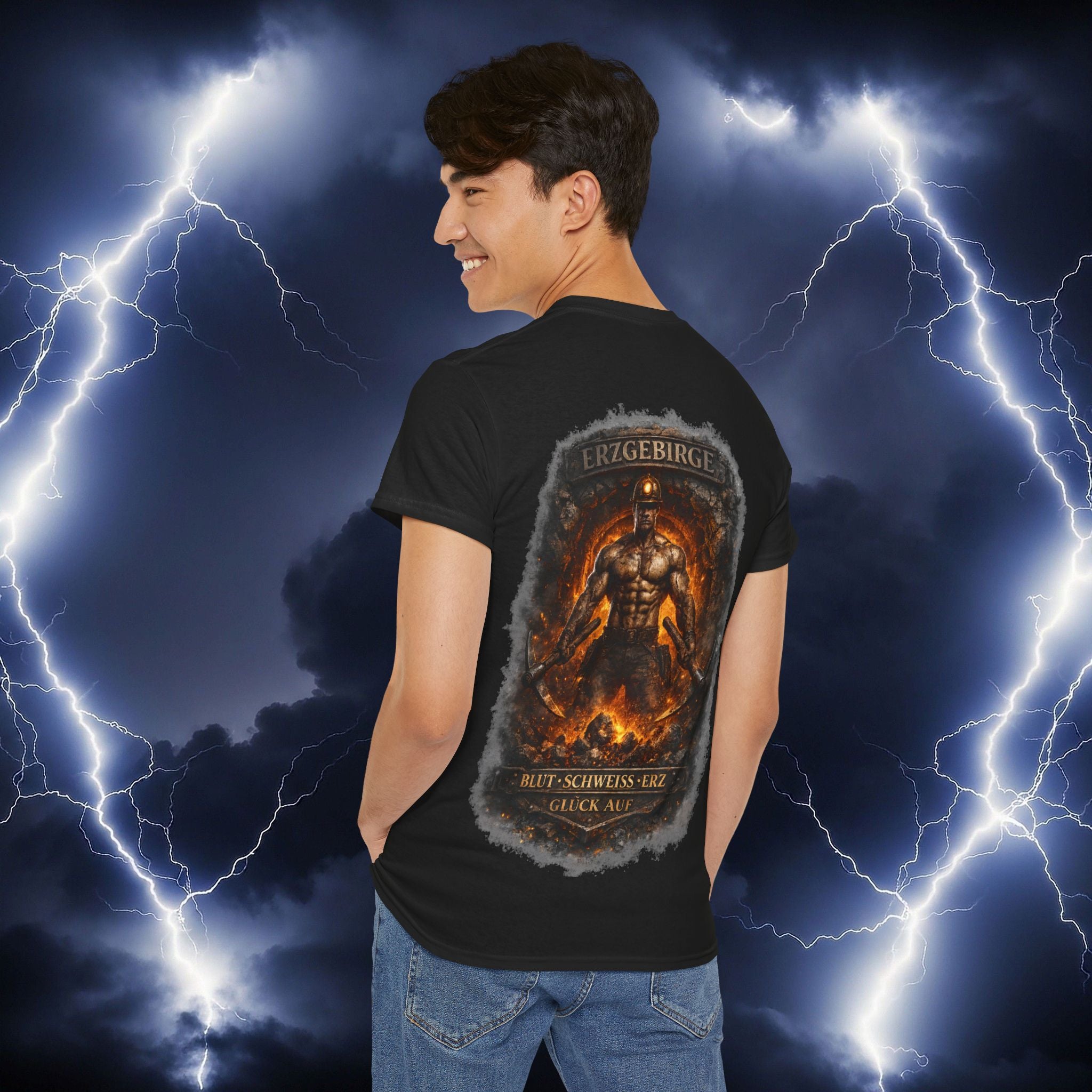 NATIONALSTOLZ T-Shirt,,Erzgebirge"