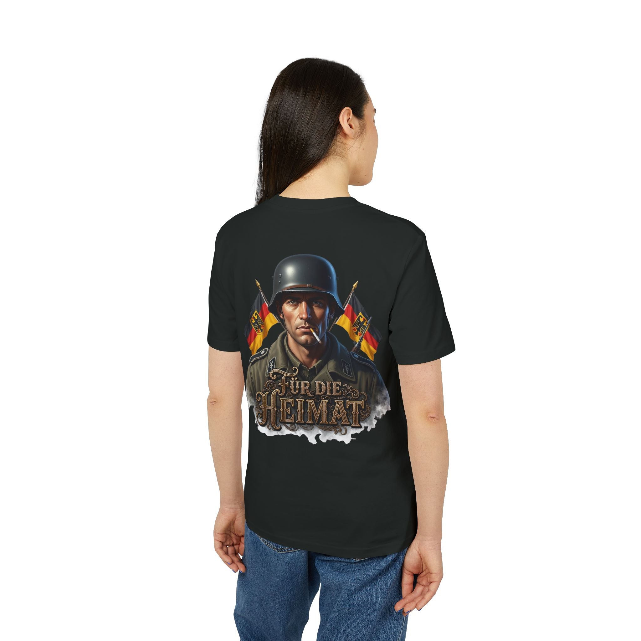 NATIONALSTOLZ WW2 T-Shirt Unisex - ,,Für die Heimat" Soldat