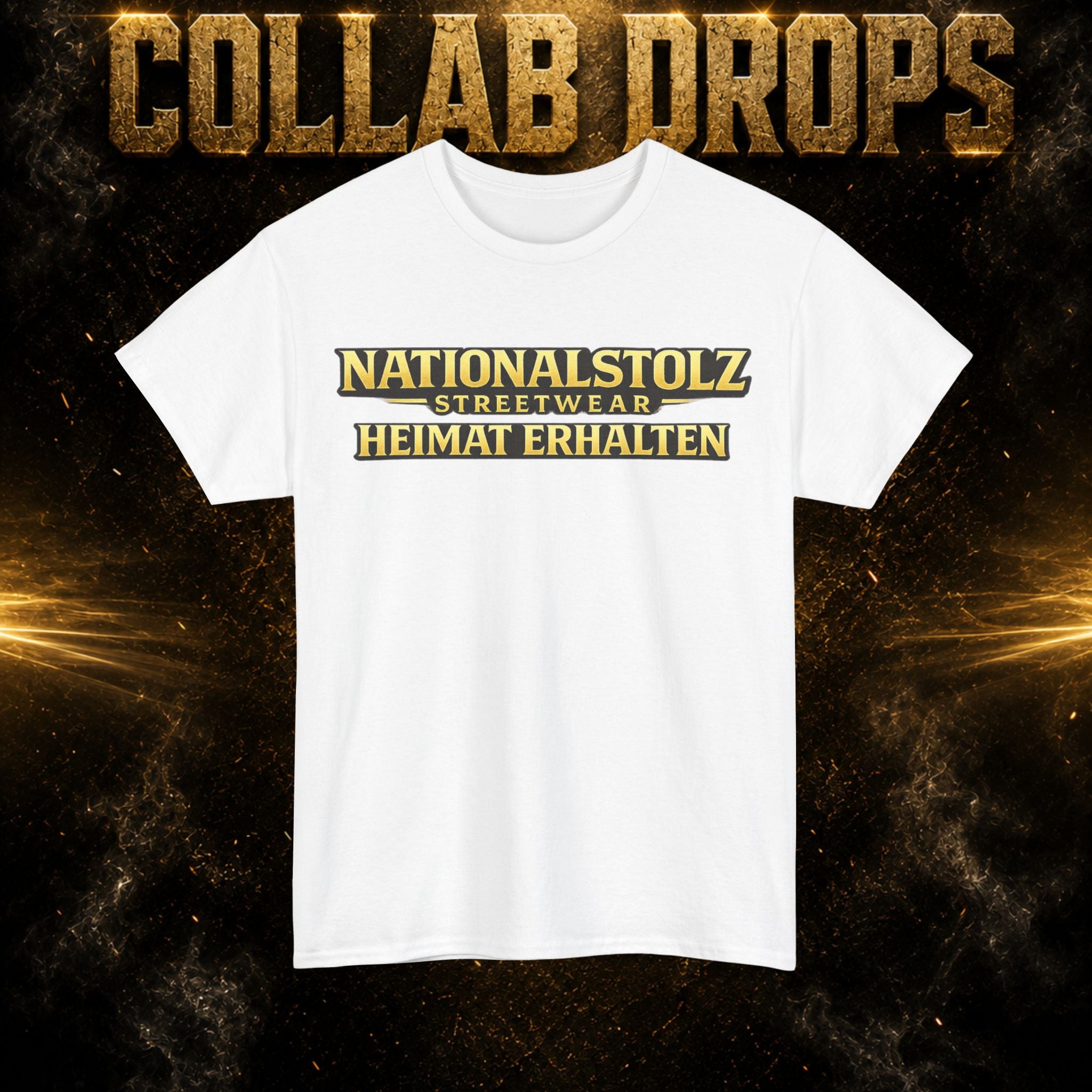 NATIONALSTOLZ & HEIMAT ERHALTEN COLLAB T-Shirt - ,,Für Unsere Wurzeln"