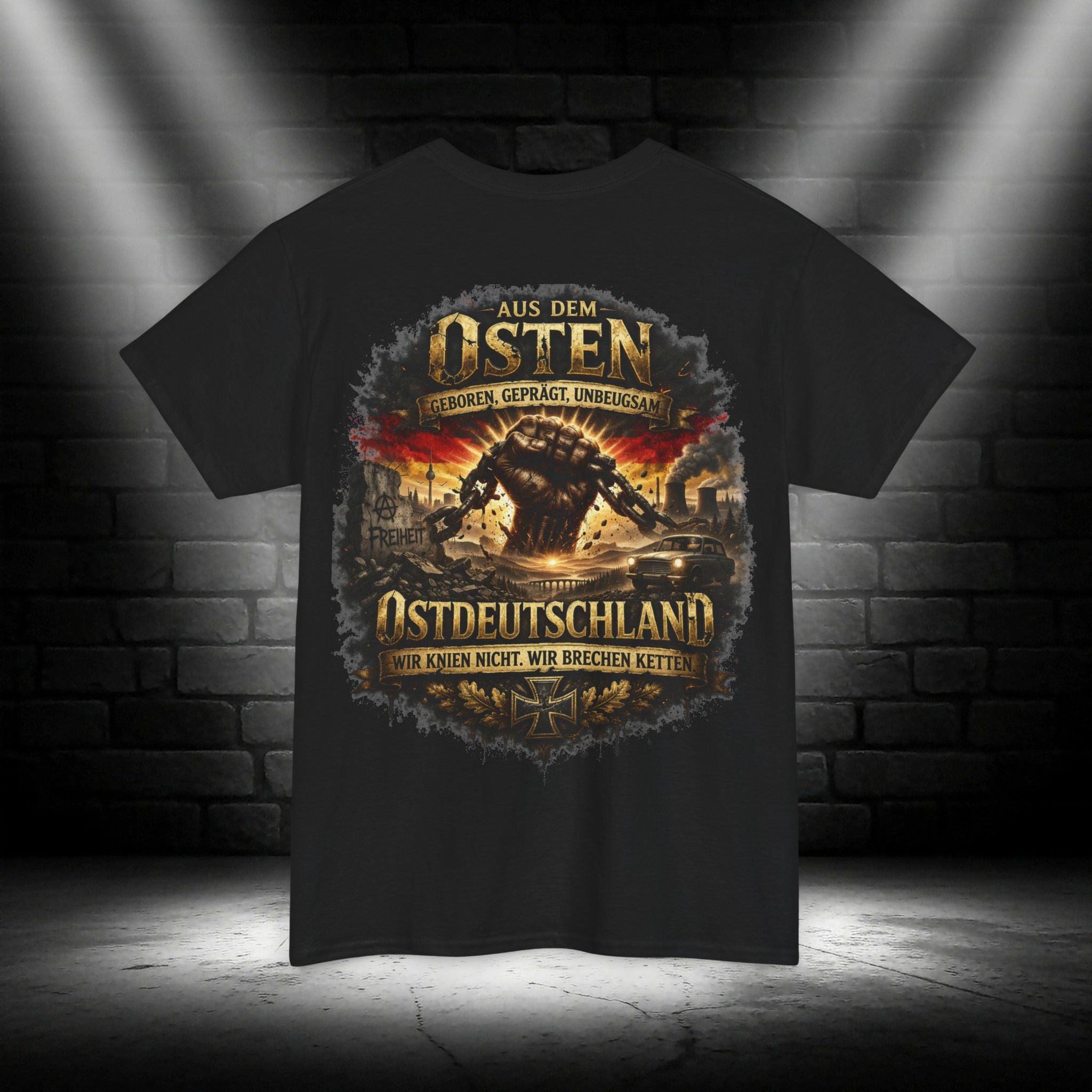 NATIONALSTOLZ T - Shirt ,,Aus dem Osten"