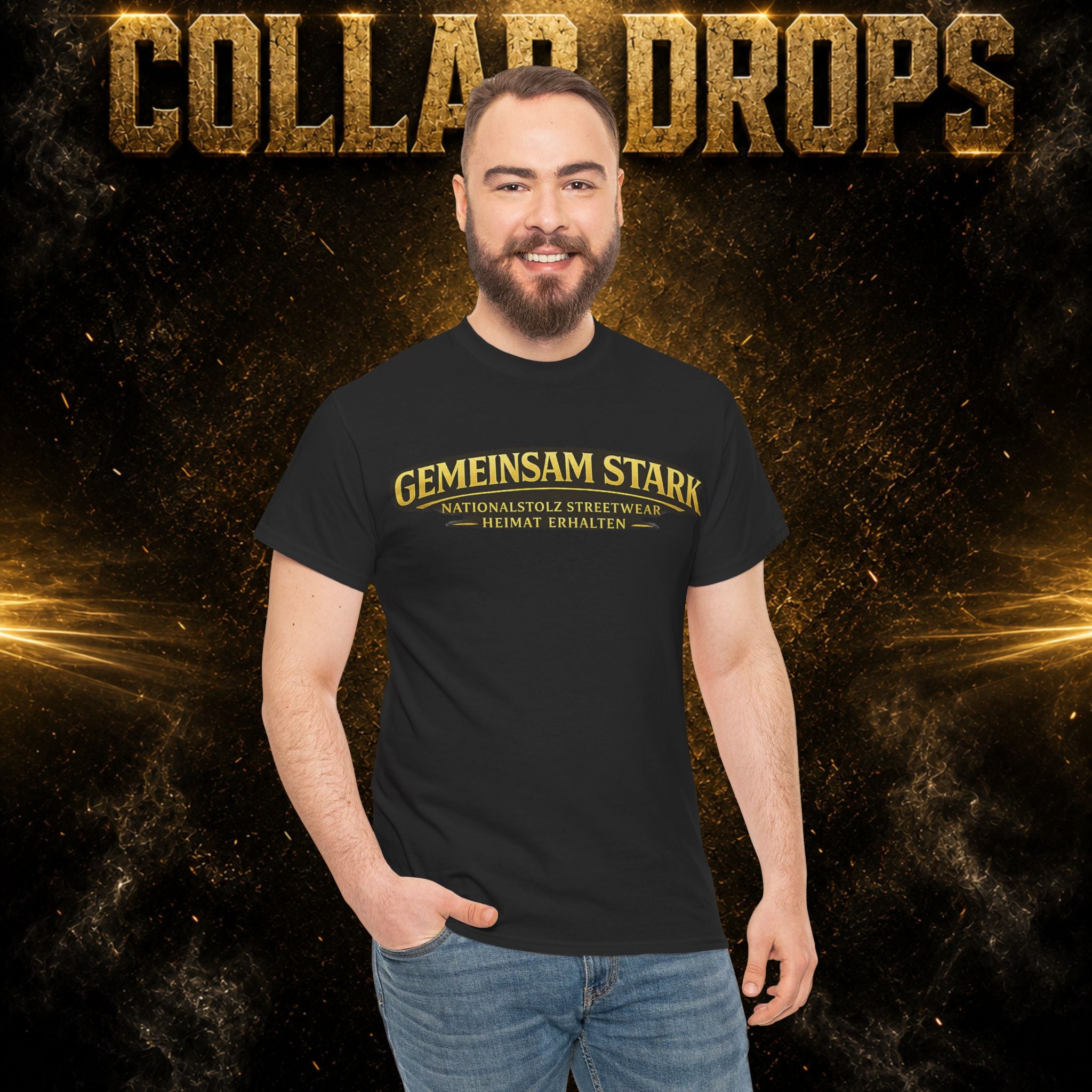 NATIONALSTOLZ & HEIMAT ERHALTEN COLLAB T- Shirt - ,,Gemeinsam Stark"