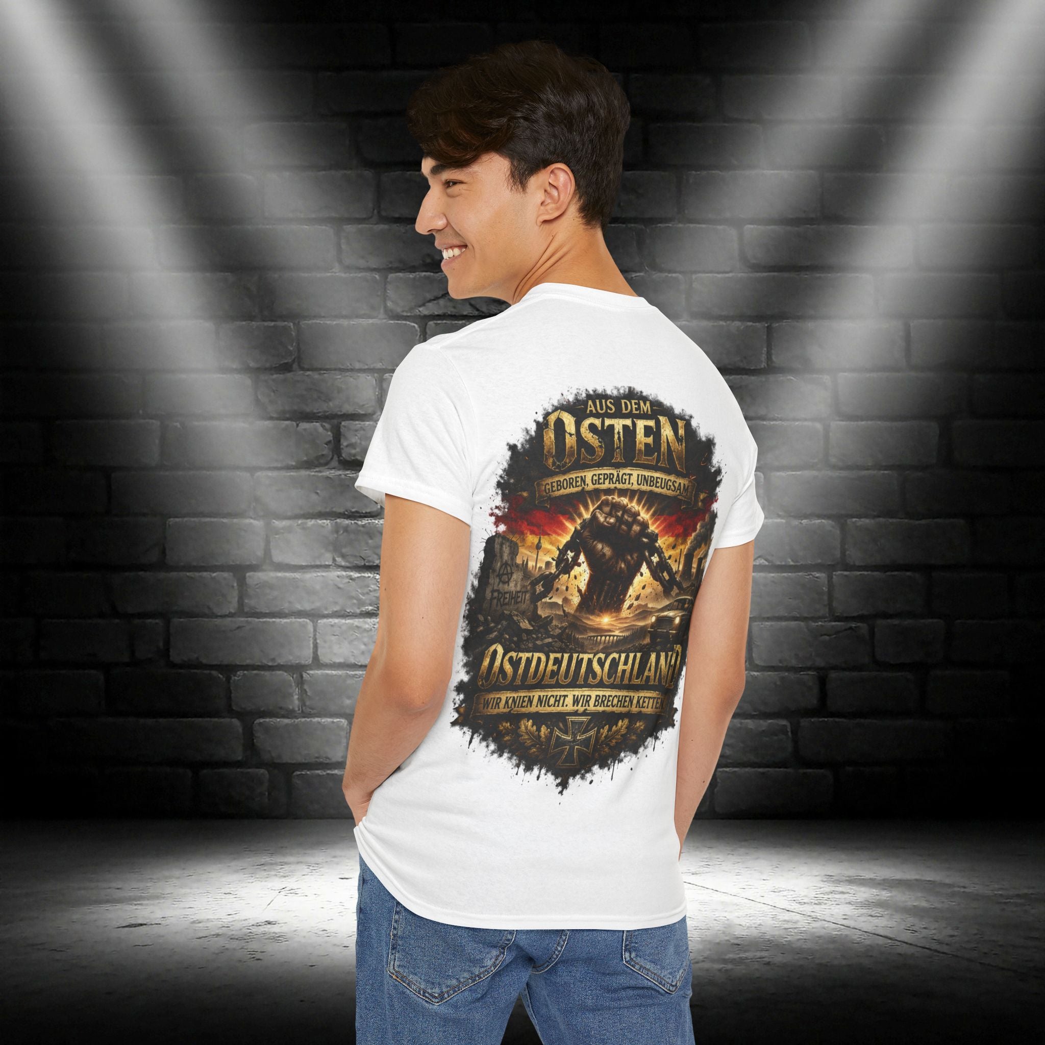 NATIONALSTOLZ T - Shirt ,,Aus dem Osten"
