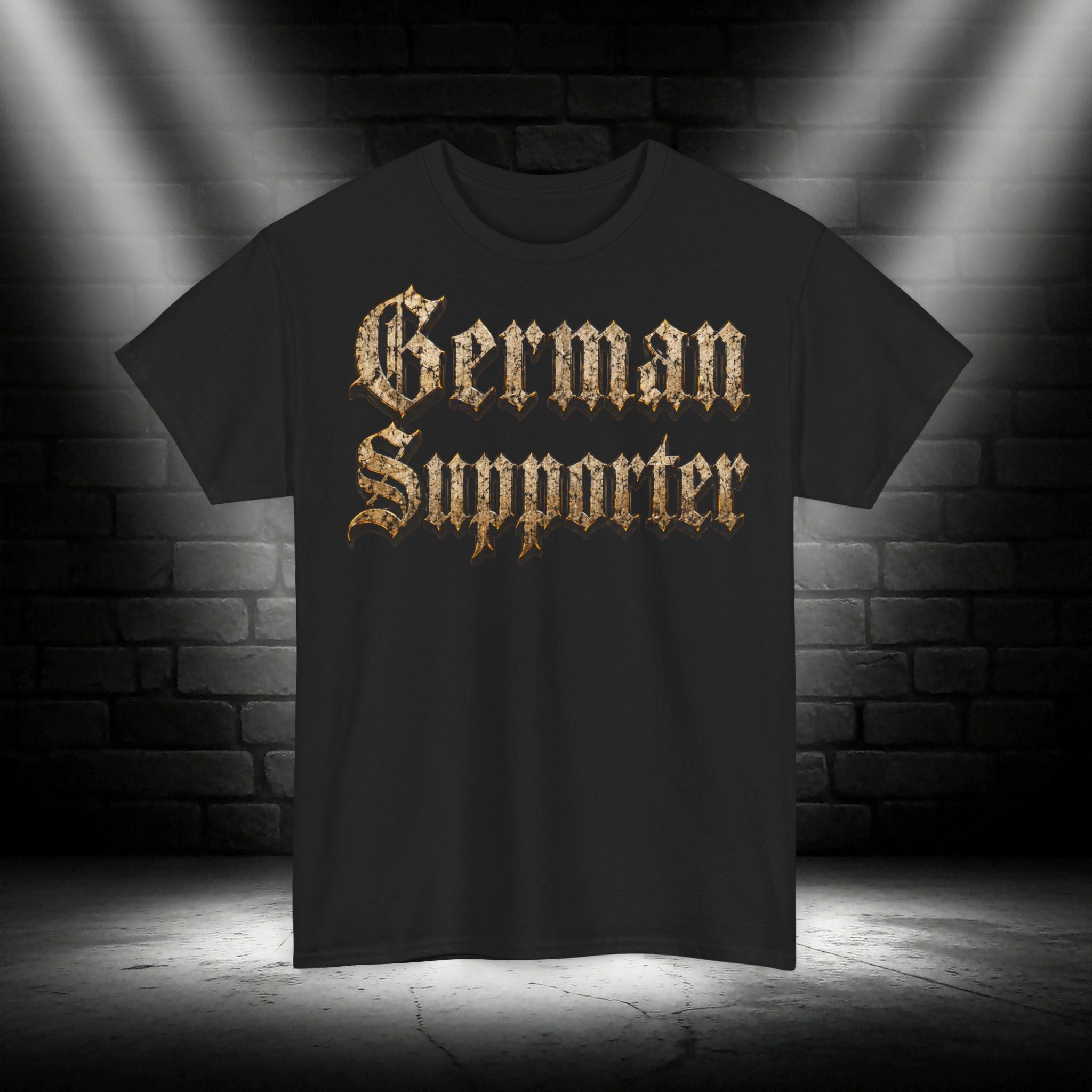 NATIONALSTOLZ T- Shirt - ,,German Supporter " Schädel Deutschland