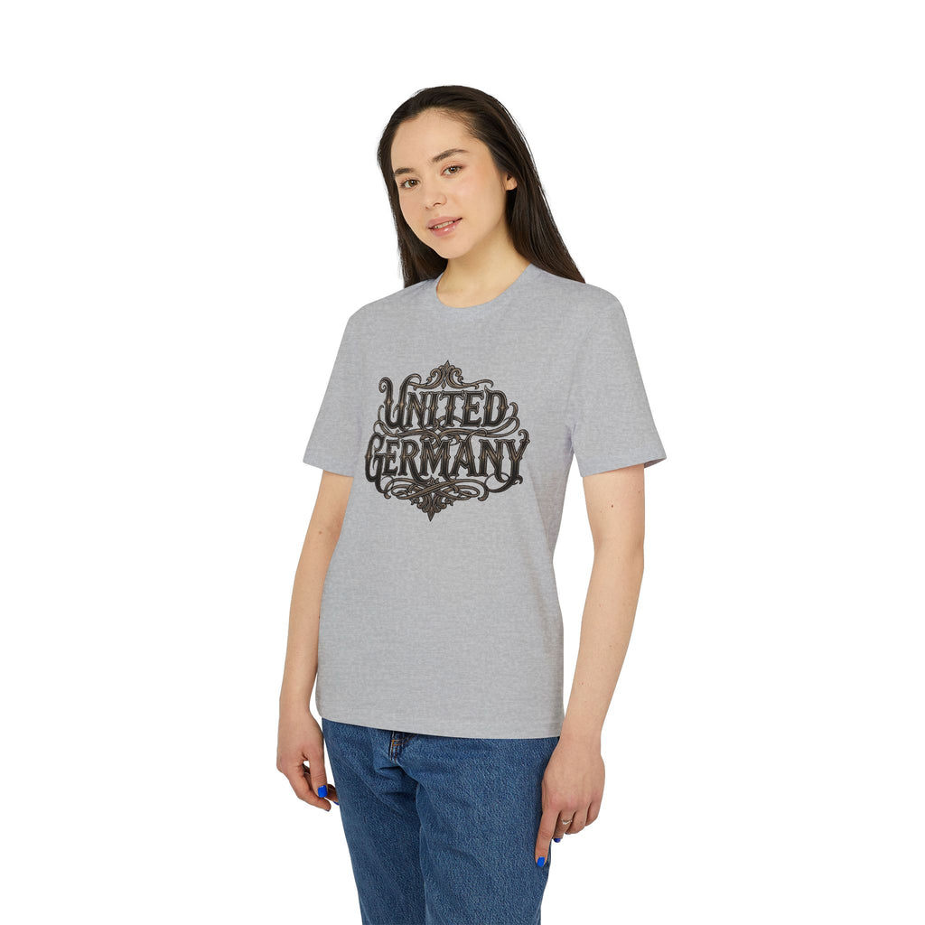 NATIONALSTOLZ ,,OST- WEST" Edition "United Germany"  | Ost & West Gemeinsam Marschieren Patriotic T Shirt