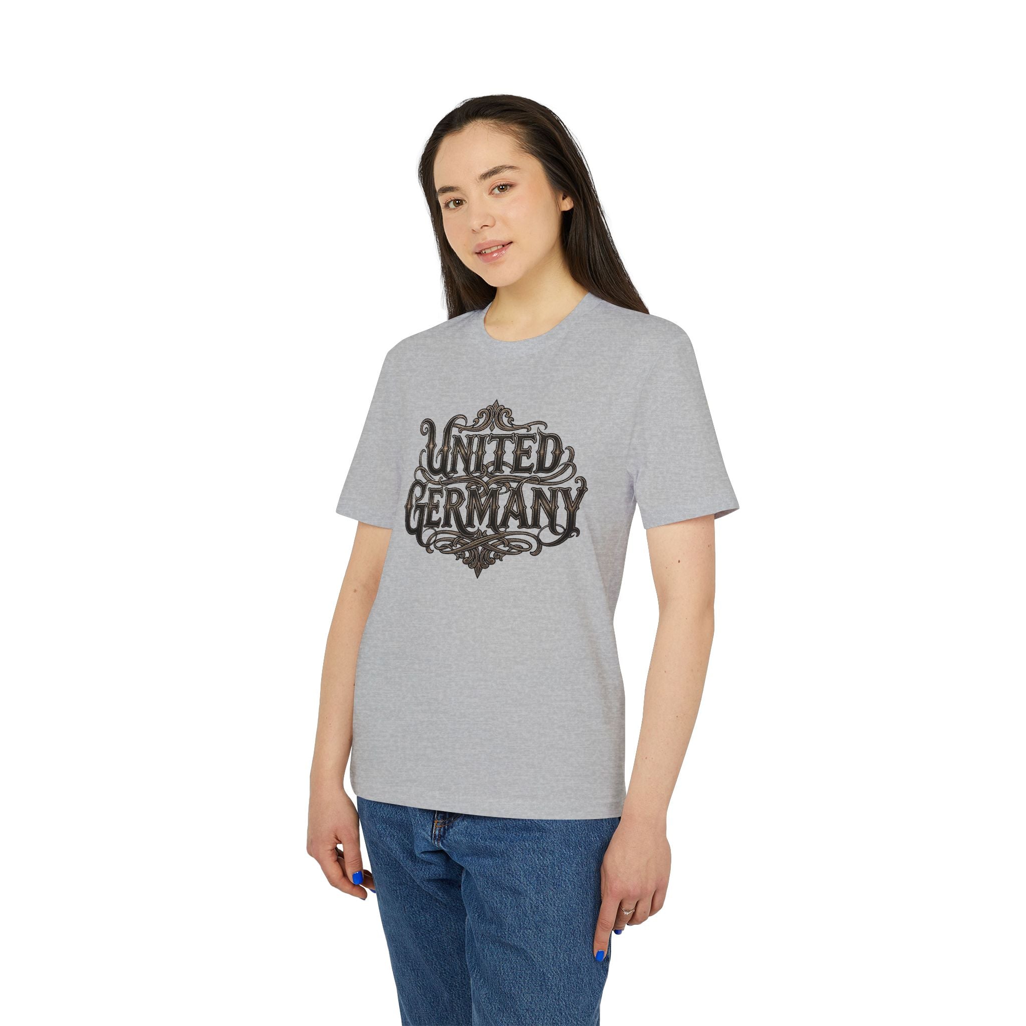NATIONALSTOLZ ,,OST- WEST" Edition "United Germany"  | Ost & West Gemeinsam Marschieren Patriotic T Shirt