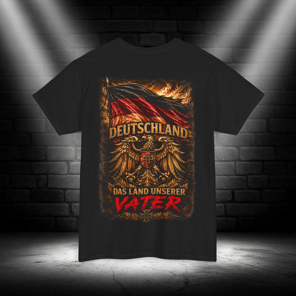 NATIONALSTOLZ T‑Shirt —  Deutschland -  "Das Land Unserer Vater,,