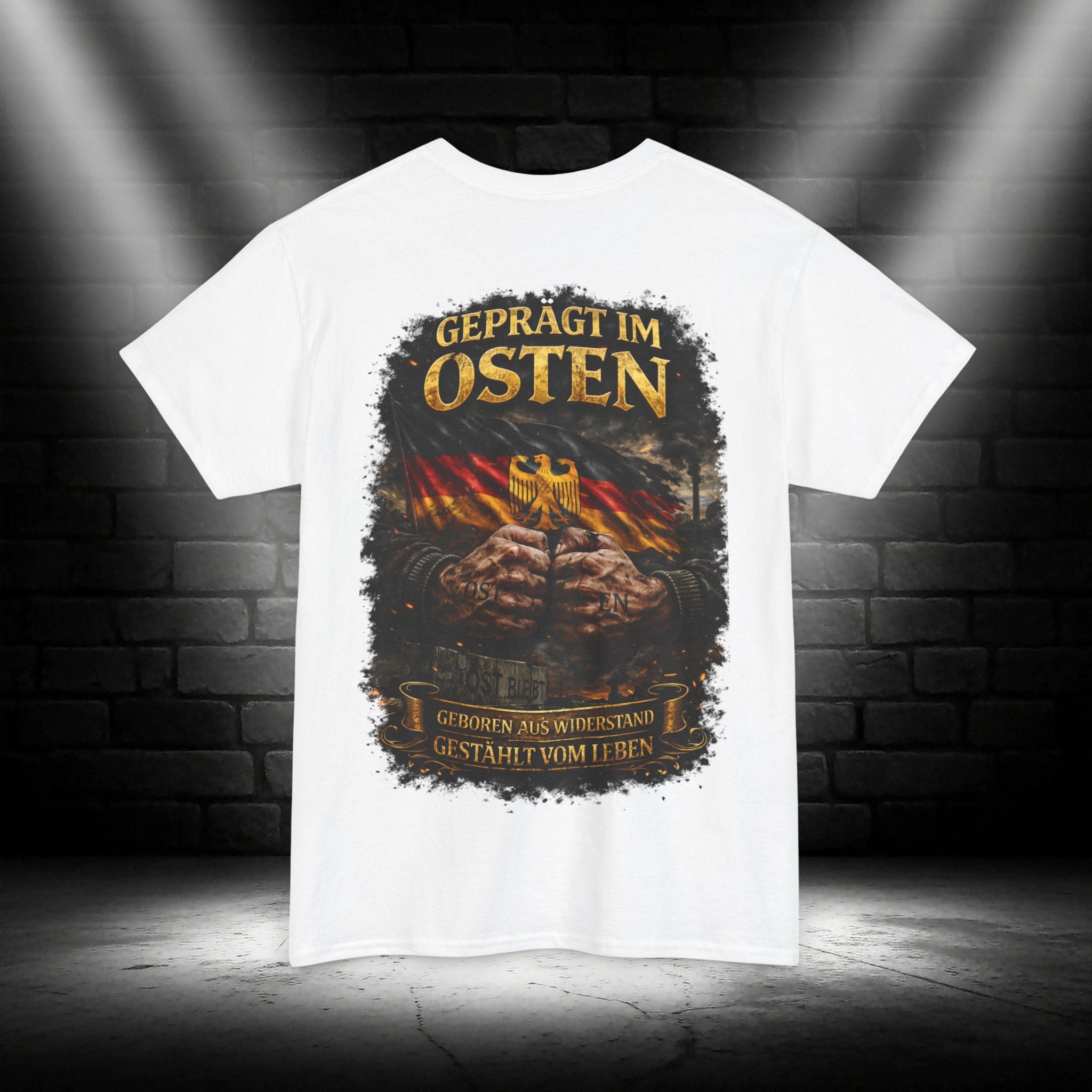 NATIONALSTOLZ T - Shirt ,,Geprägt im Osten"
