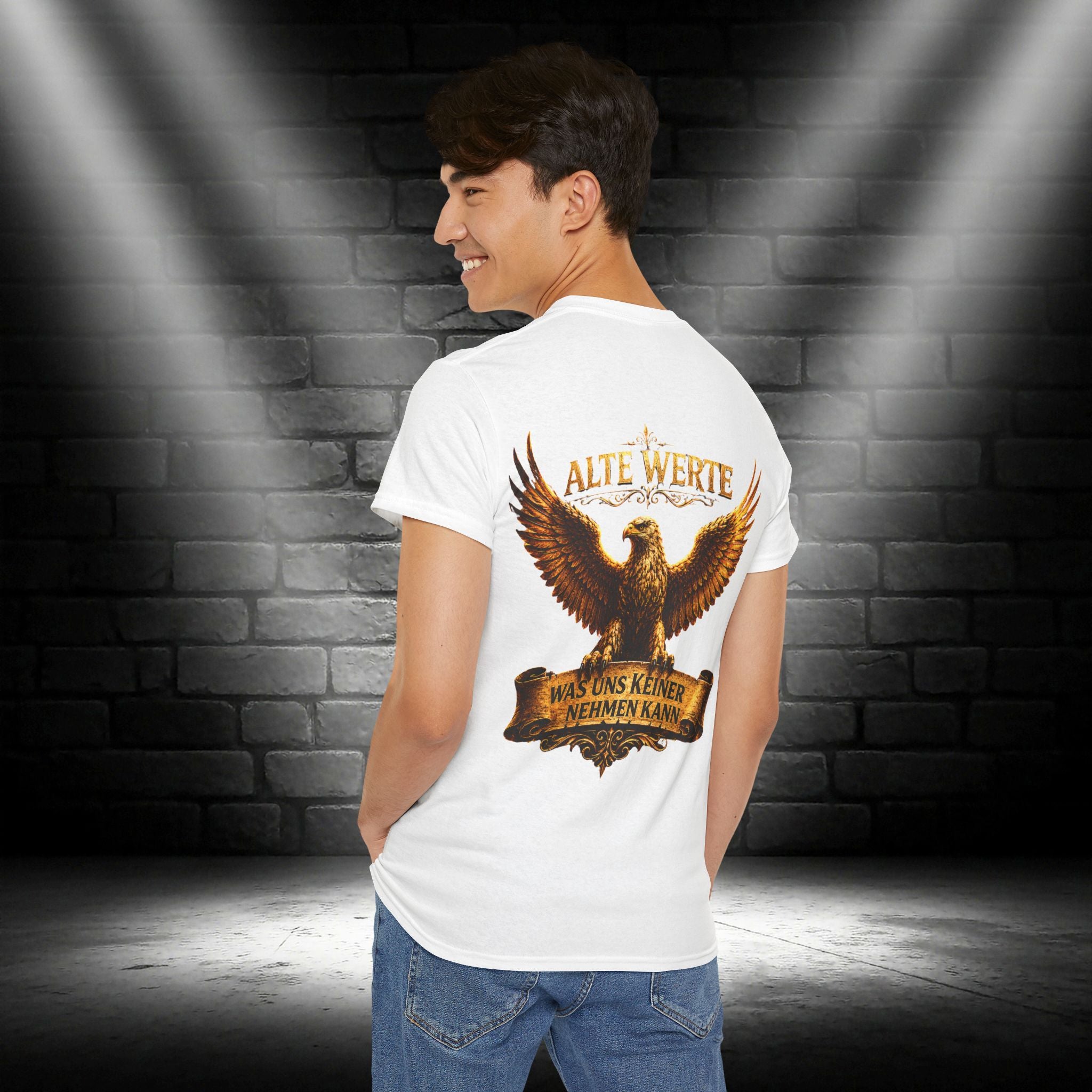 NATIONALSTOLZ T - Shirt  ,,Alte Werte – Was Uns Keiner Nehmen Kann"